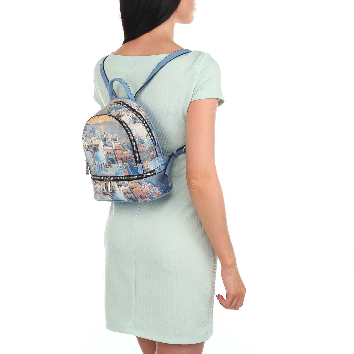 Сафьяновый рюкзачок Chatte Lille