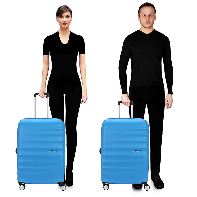 Чемодан средний M из ABS-пластика American Tourister Waverbreaker