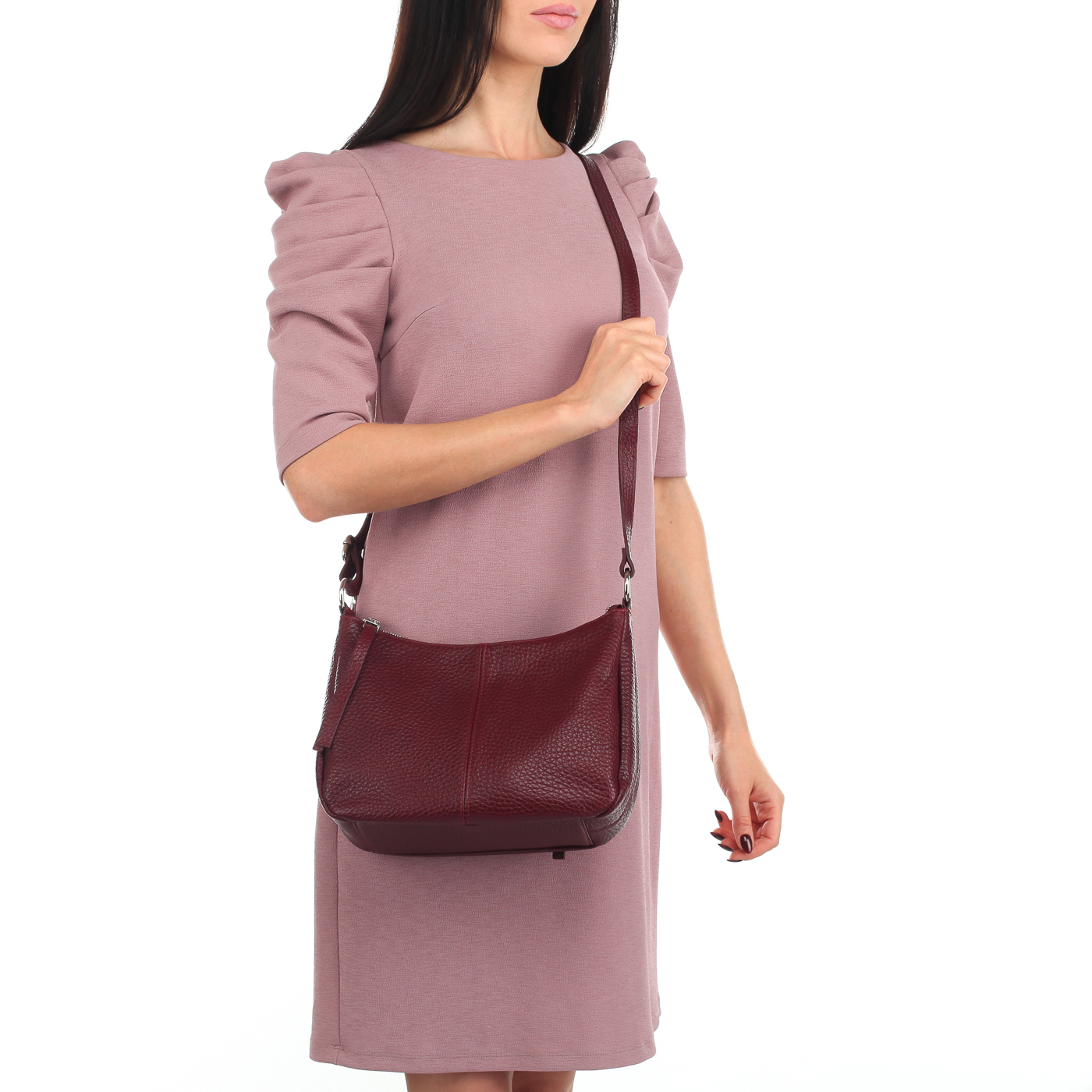 Мягкая кожаная сумка Sara Burglar Mia Querida