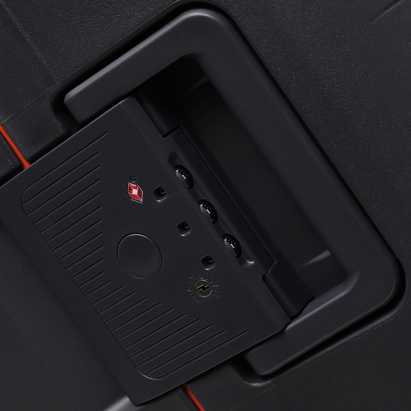 Чемодан большой L из полипропилена Eberhart Click