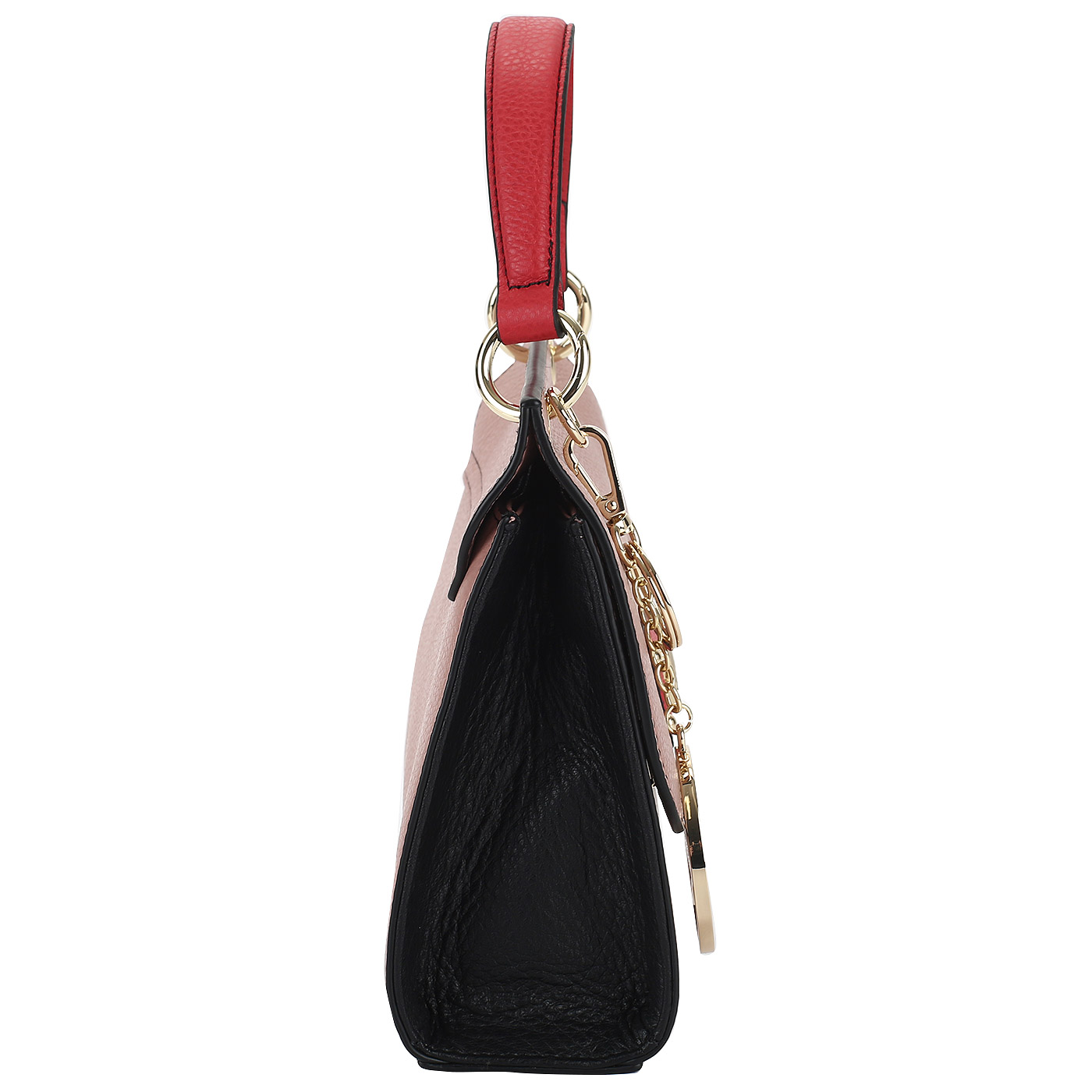 Кожаная сумочка Love Moschino Classic leather