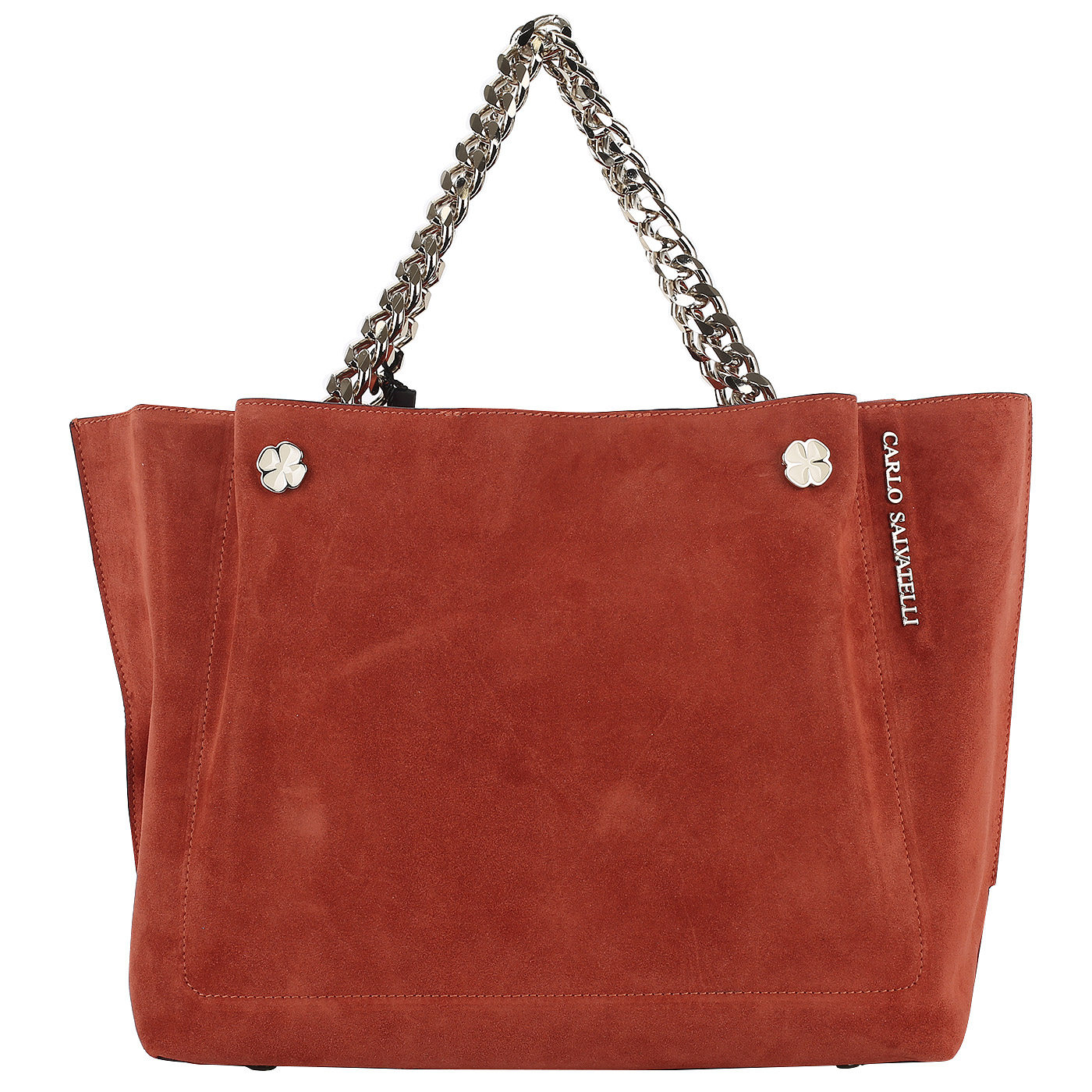 Carlo Salvatelli Замшевая сумка