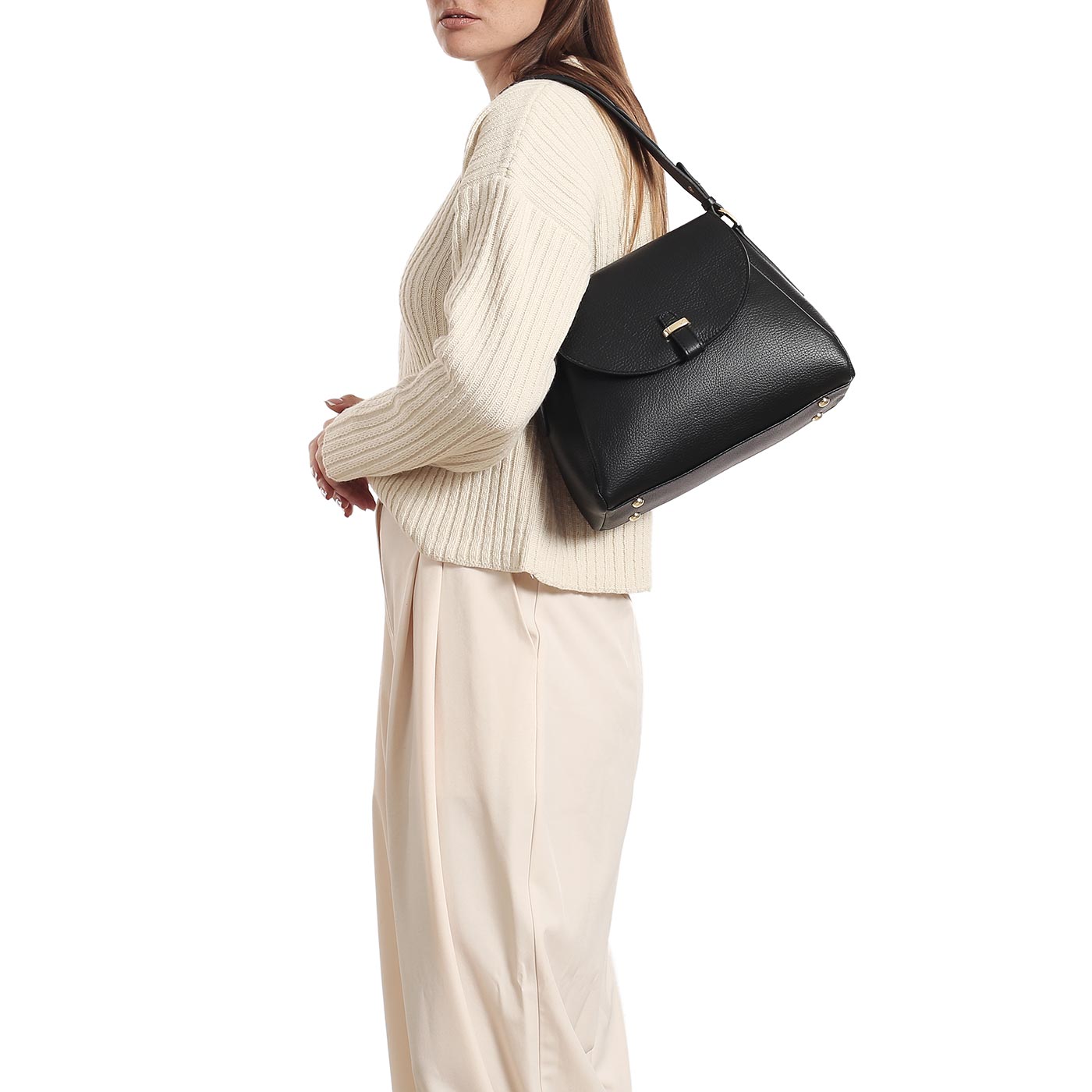 Кожаная сумка Chatte Marseille