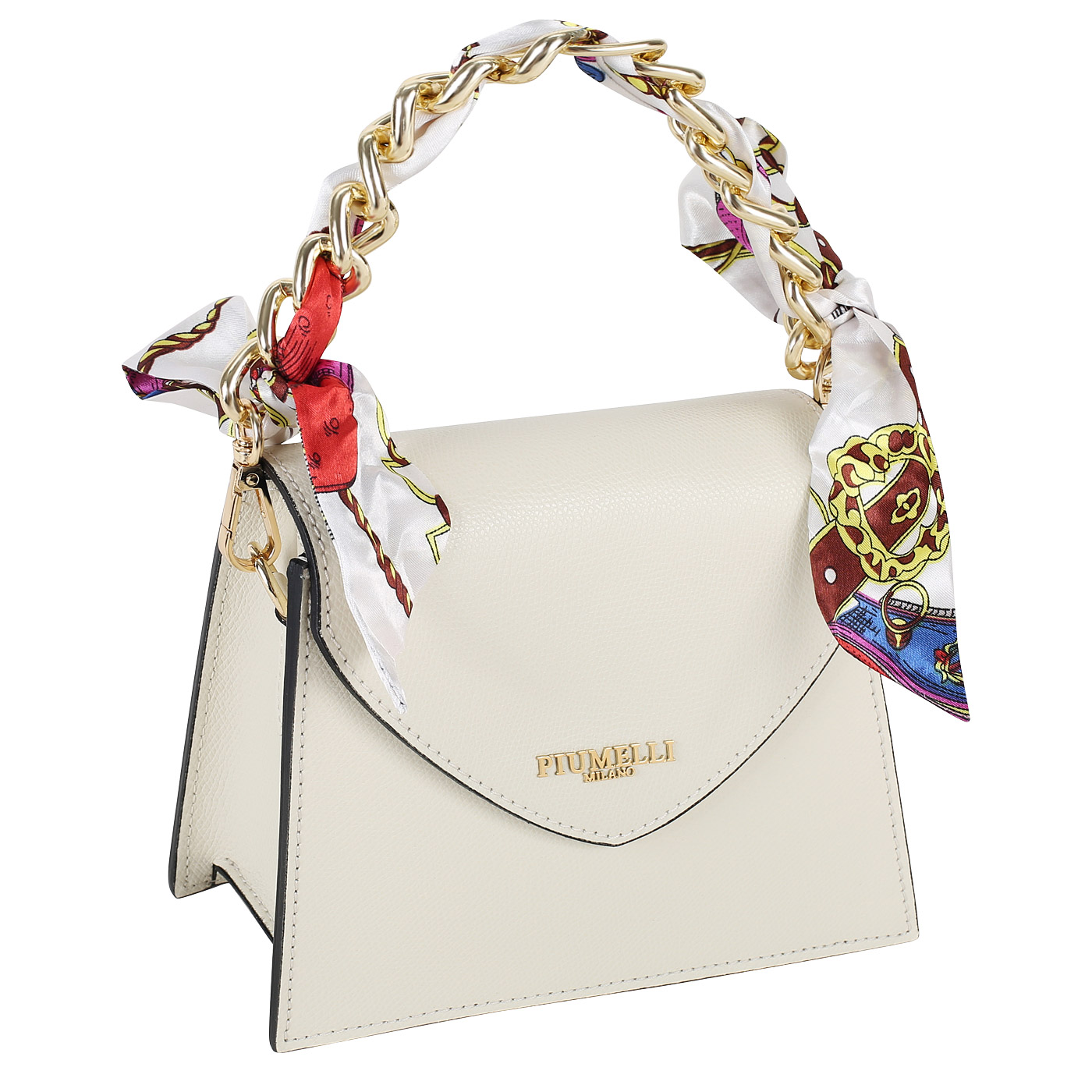 Кожаная сумка с цепочкой Piumelli Titta