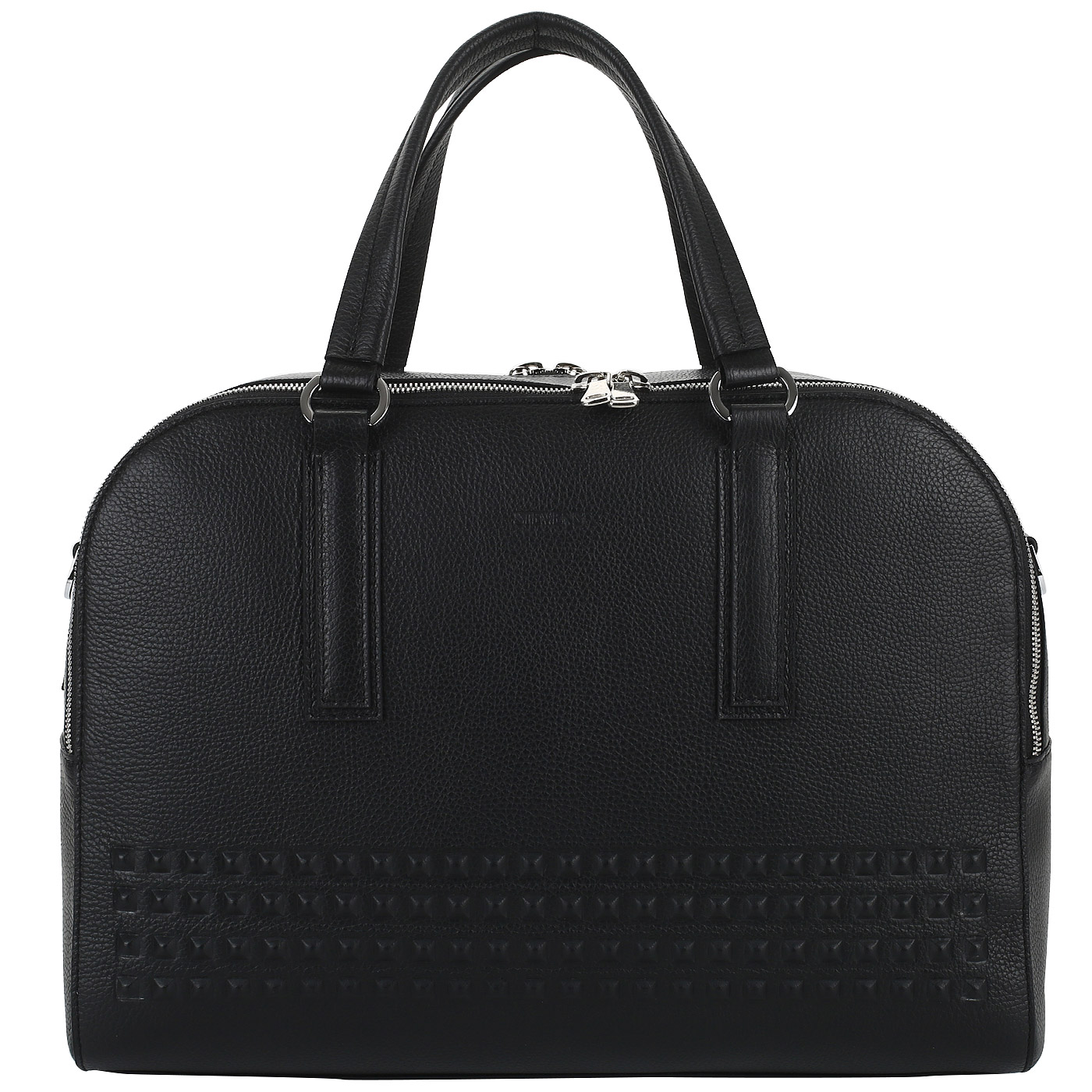 Stevens Дорожная кожаная сумка с плечевым ремнем