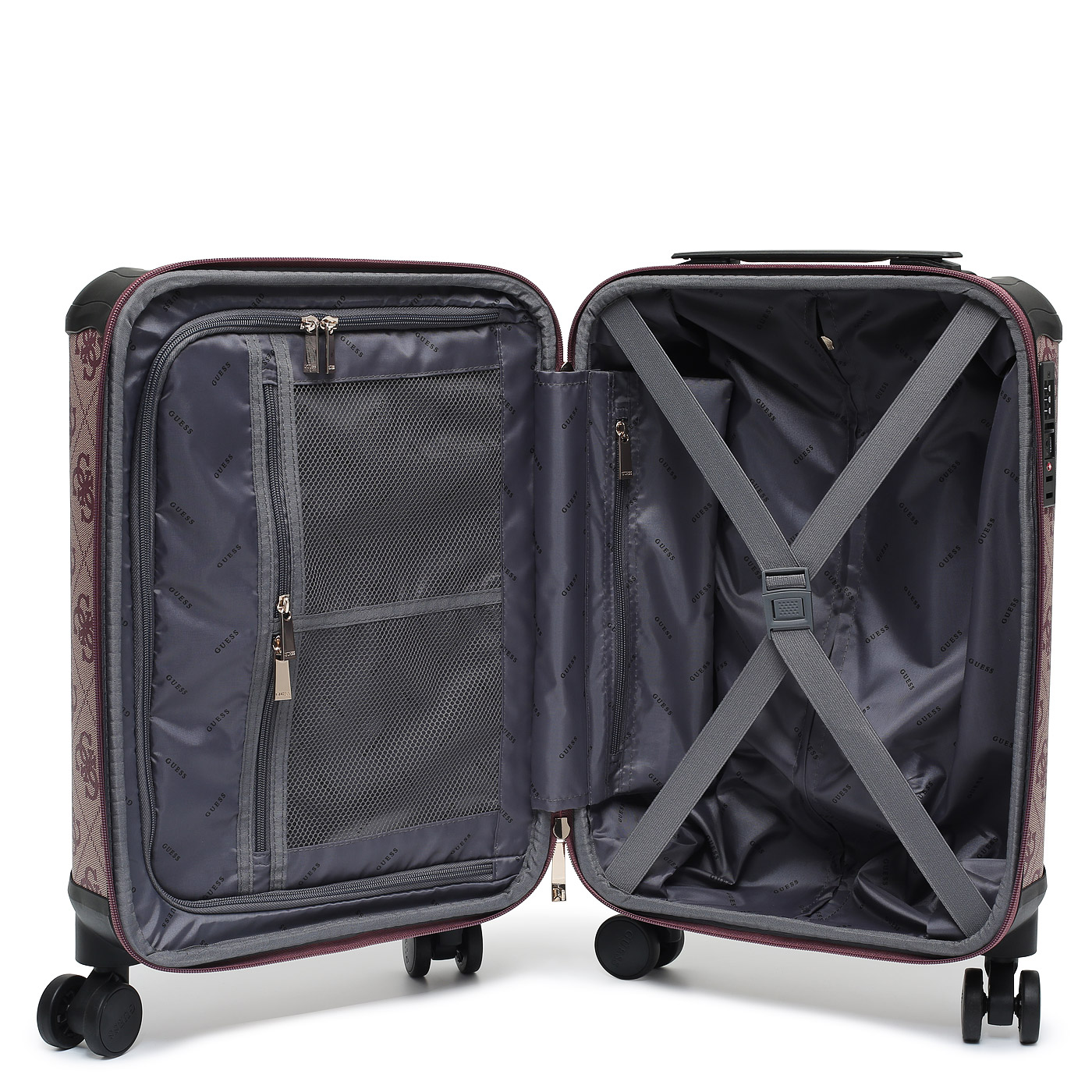 Чемодан маленький S из полиурeтана Guess Berta