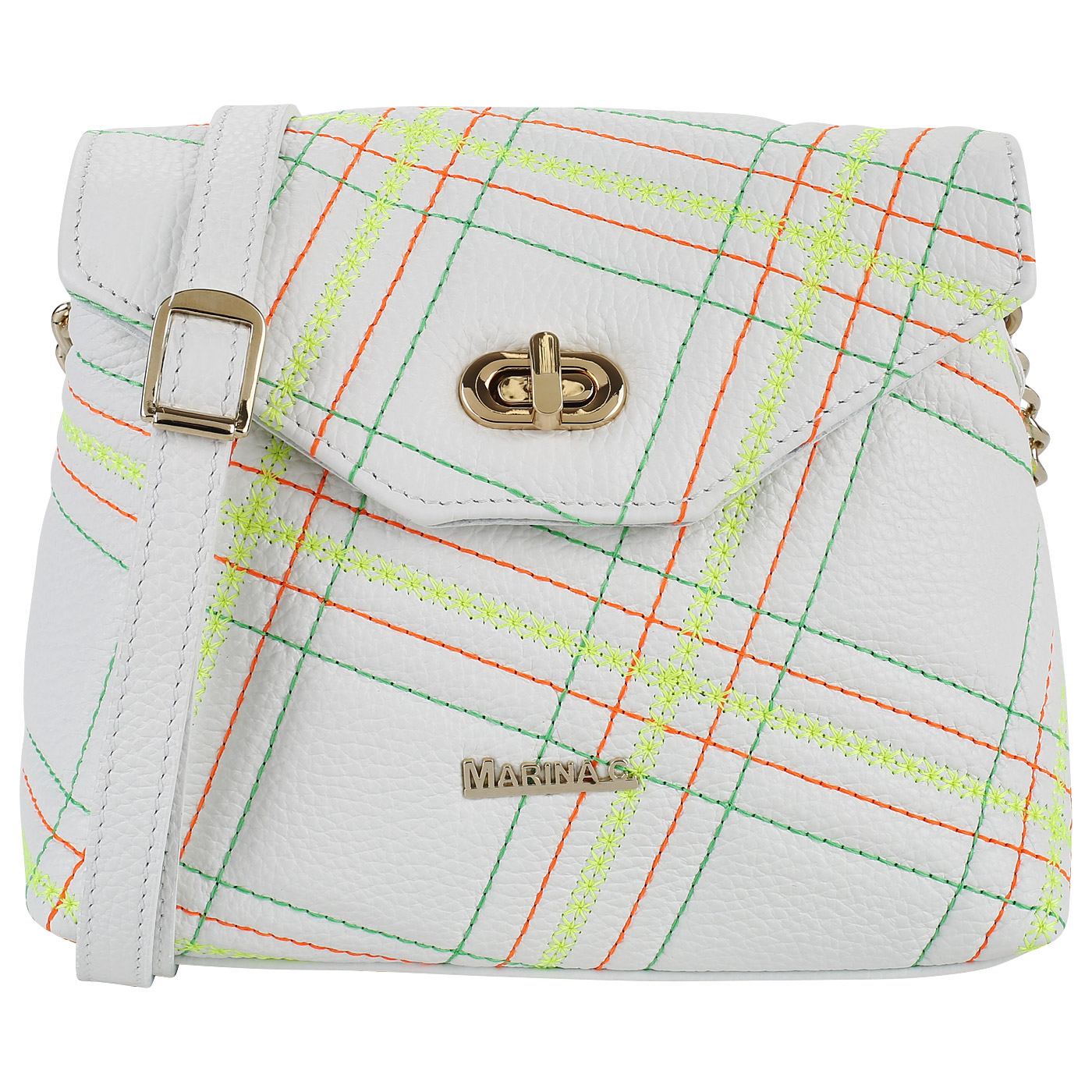 Marina Creazioni Сумка из стеганой кожи