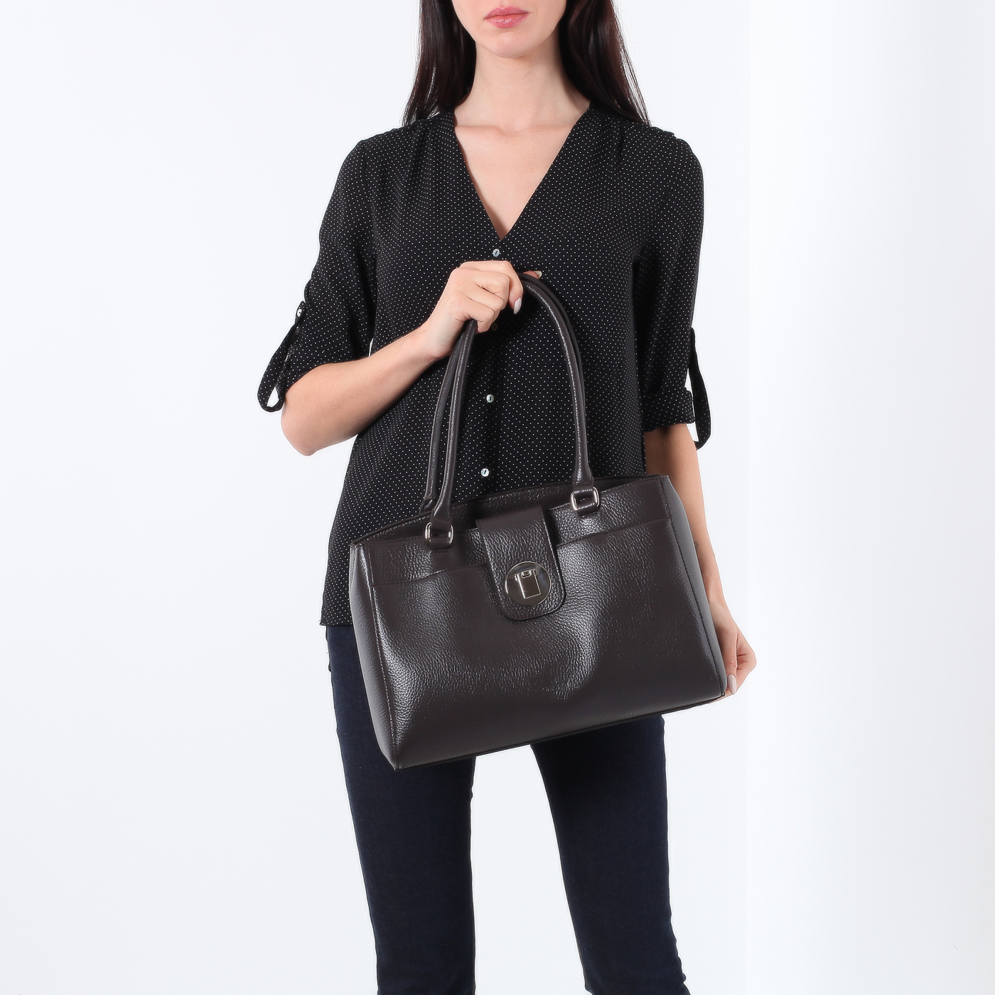 Сумка из мягкой кожи Chatte 