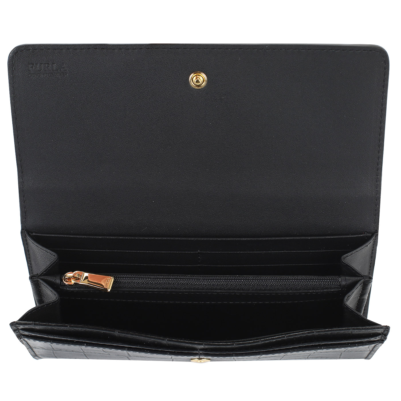 Портмоне с отделкой под крокодила Furla Belvedere