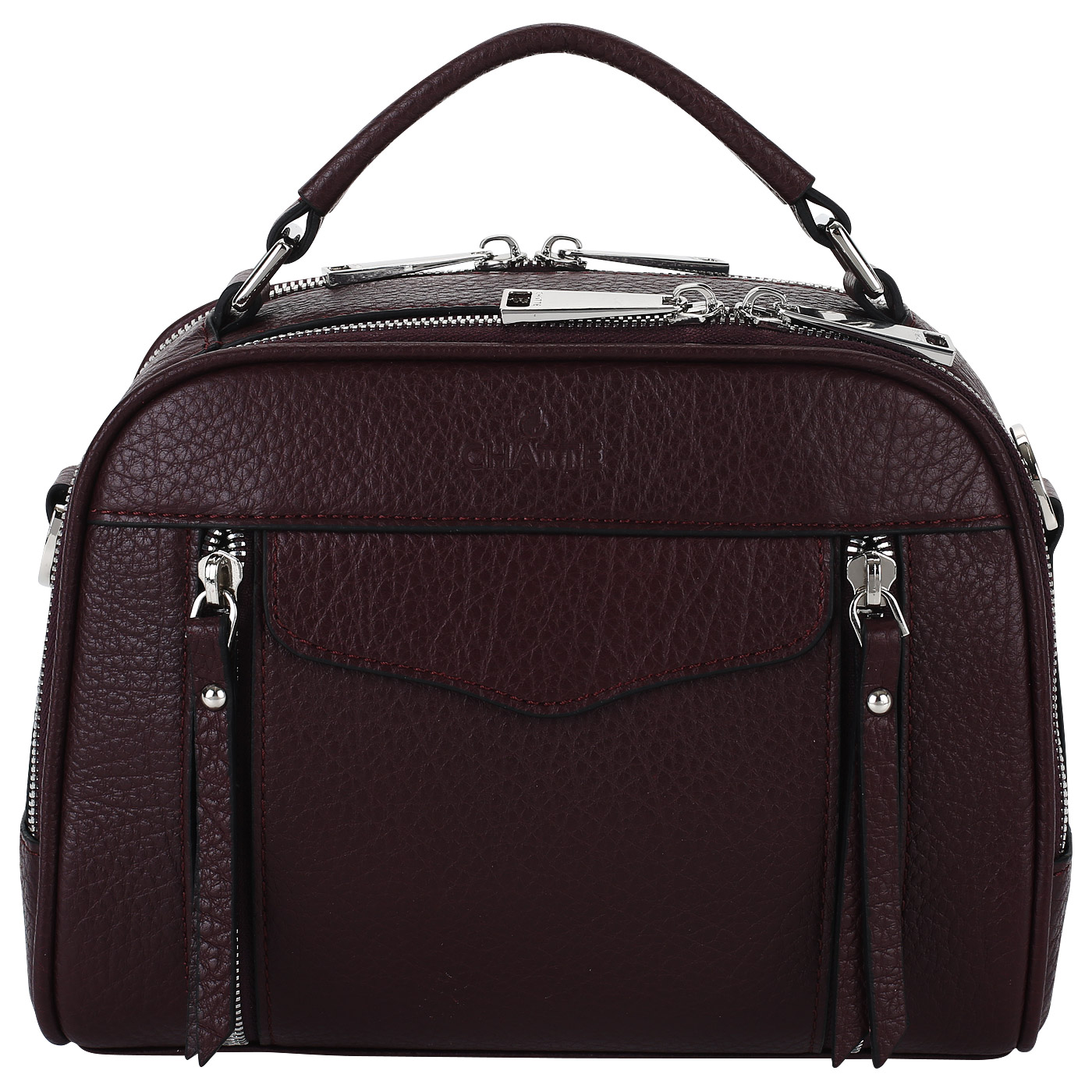 Chatte Бордовая сумка