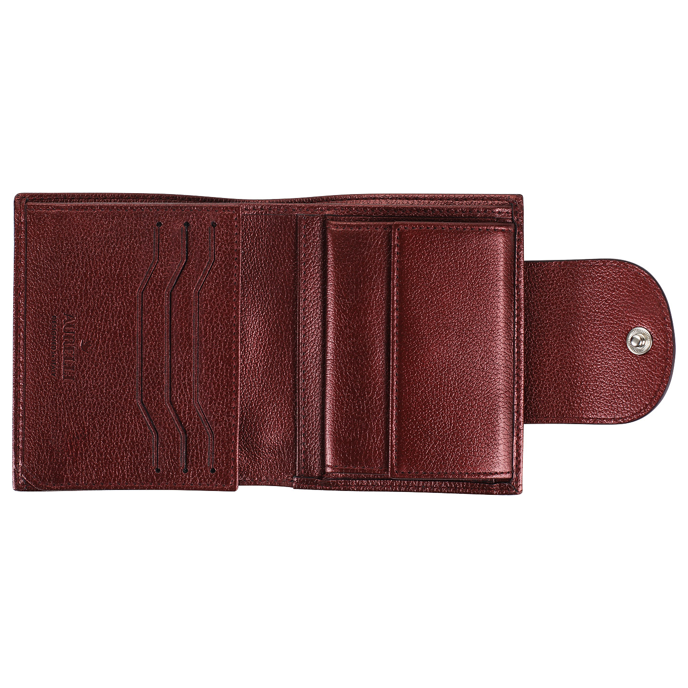 Маленький кожаный кошелек Aurelli Stella