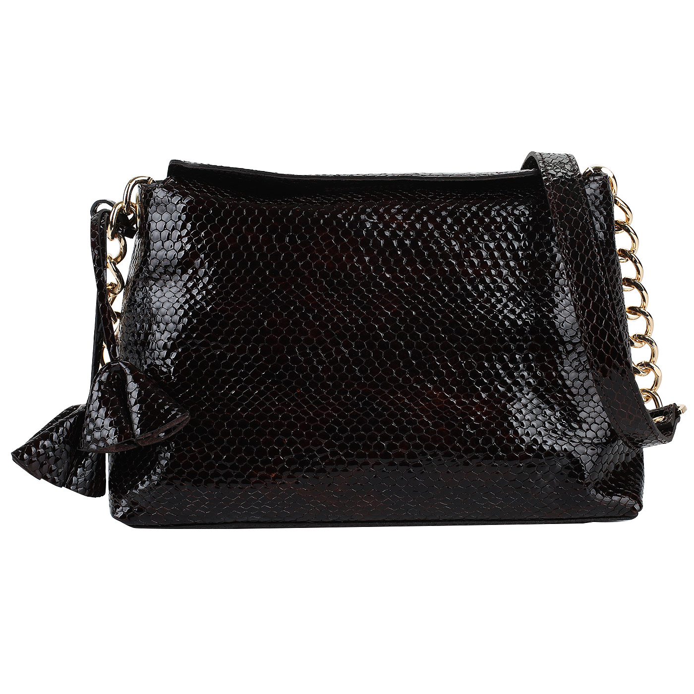 Chatte Лаковая сумочка из кожи