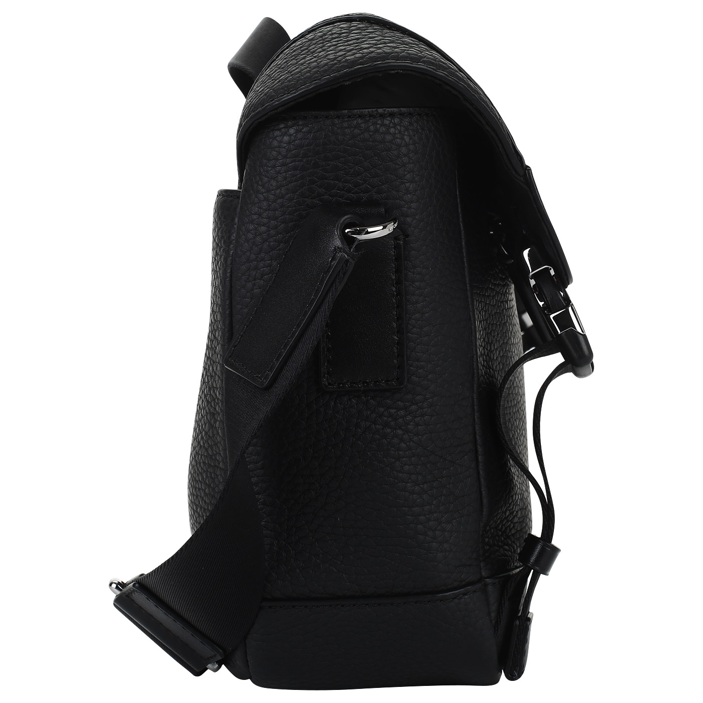 Черная кожаная сумка Michael Kors Men Greyson