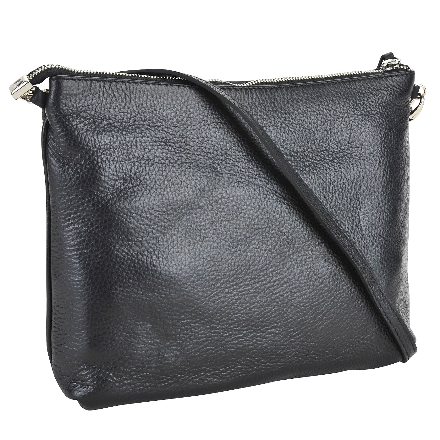 Женская кожаная сумка со съемным регулируемым плечевым ремешком Marina Creazioni 