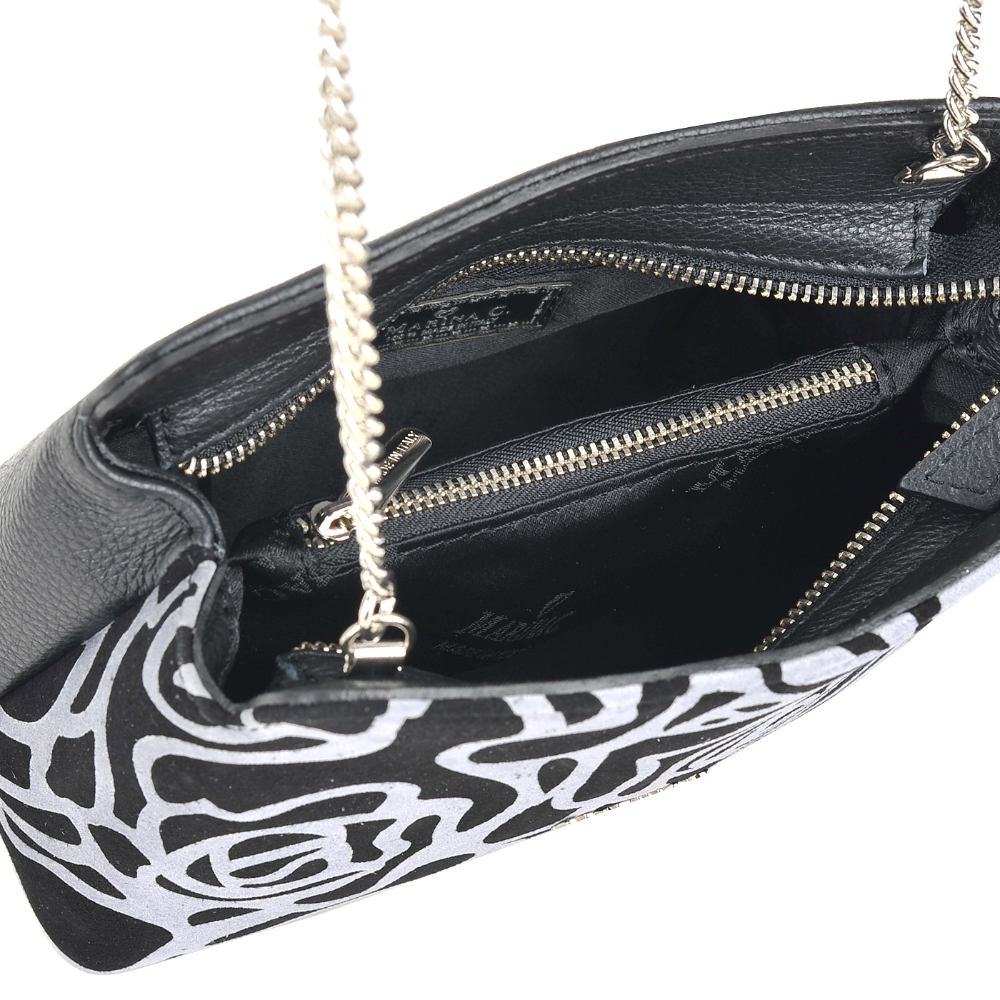 Маленькая кожаная сумка через плечо Marina Creazioni 