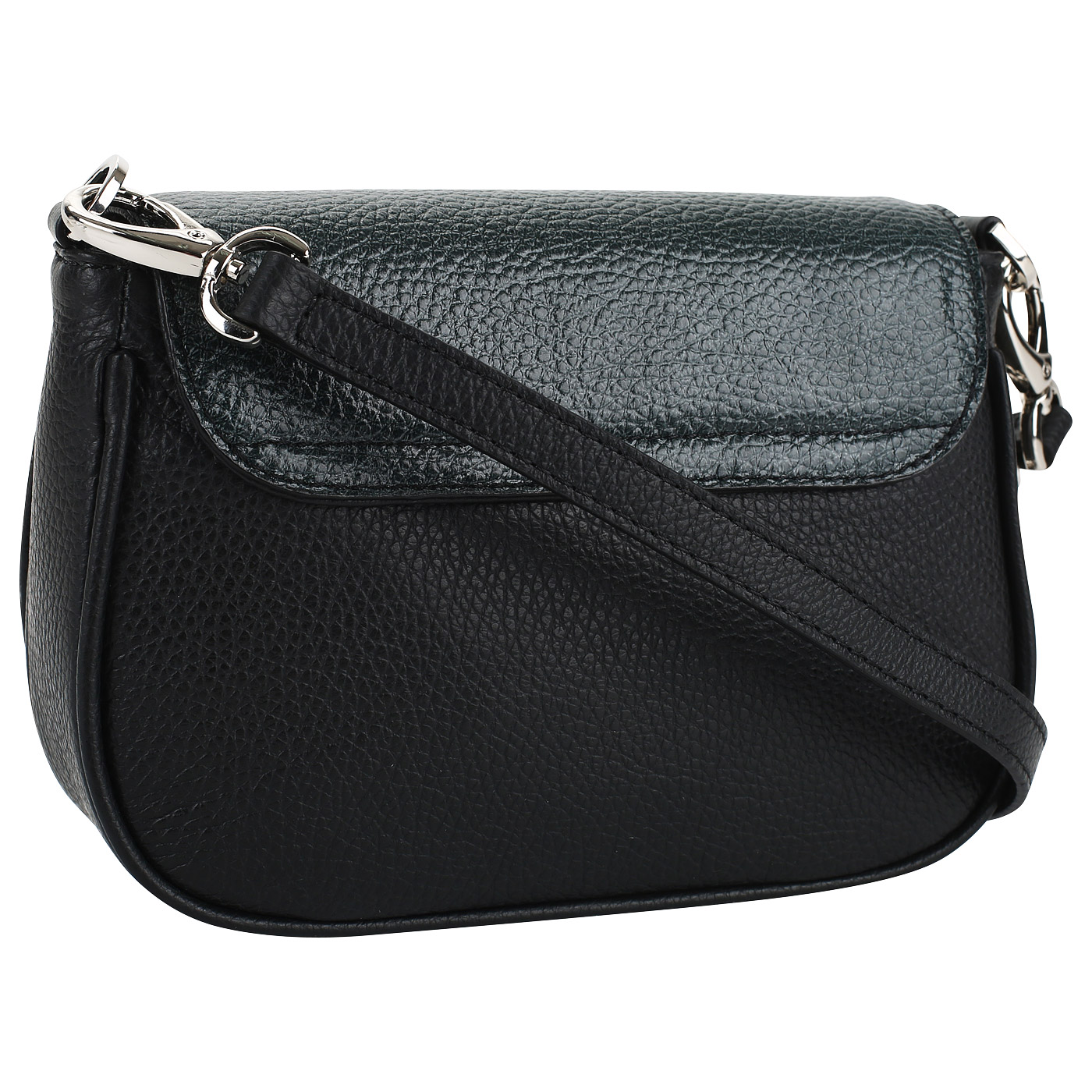 Кожаная сумочка с принтом Chatte 