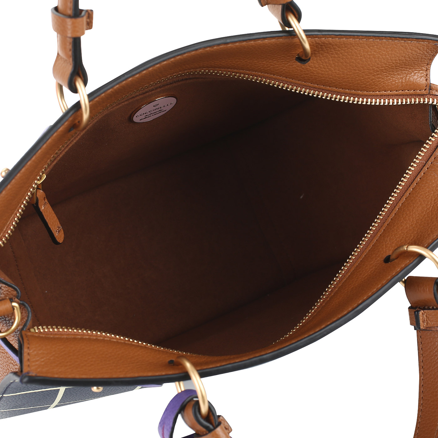 Кожаная сумка с ремешком Coccinelle Didi Tiles Print