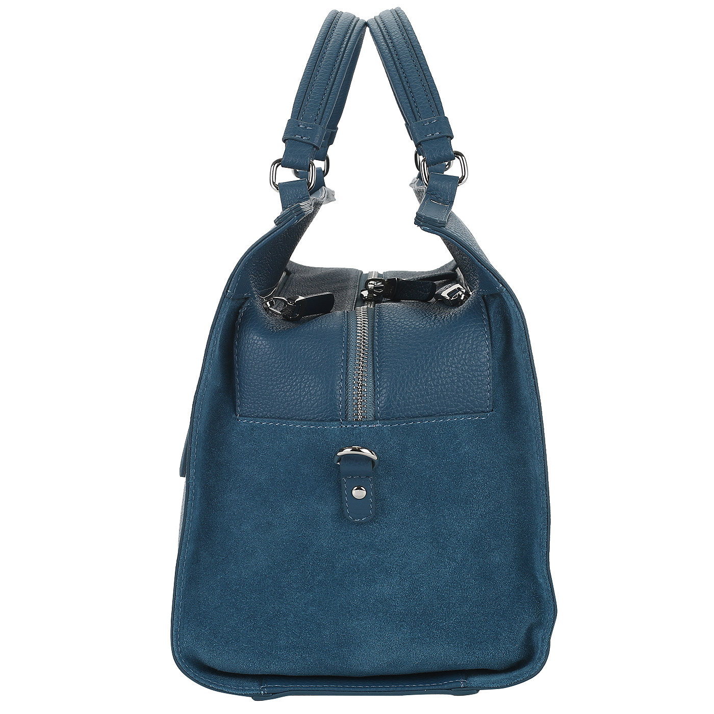 Сумка из мягкой кожи и замши Aurelli 