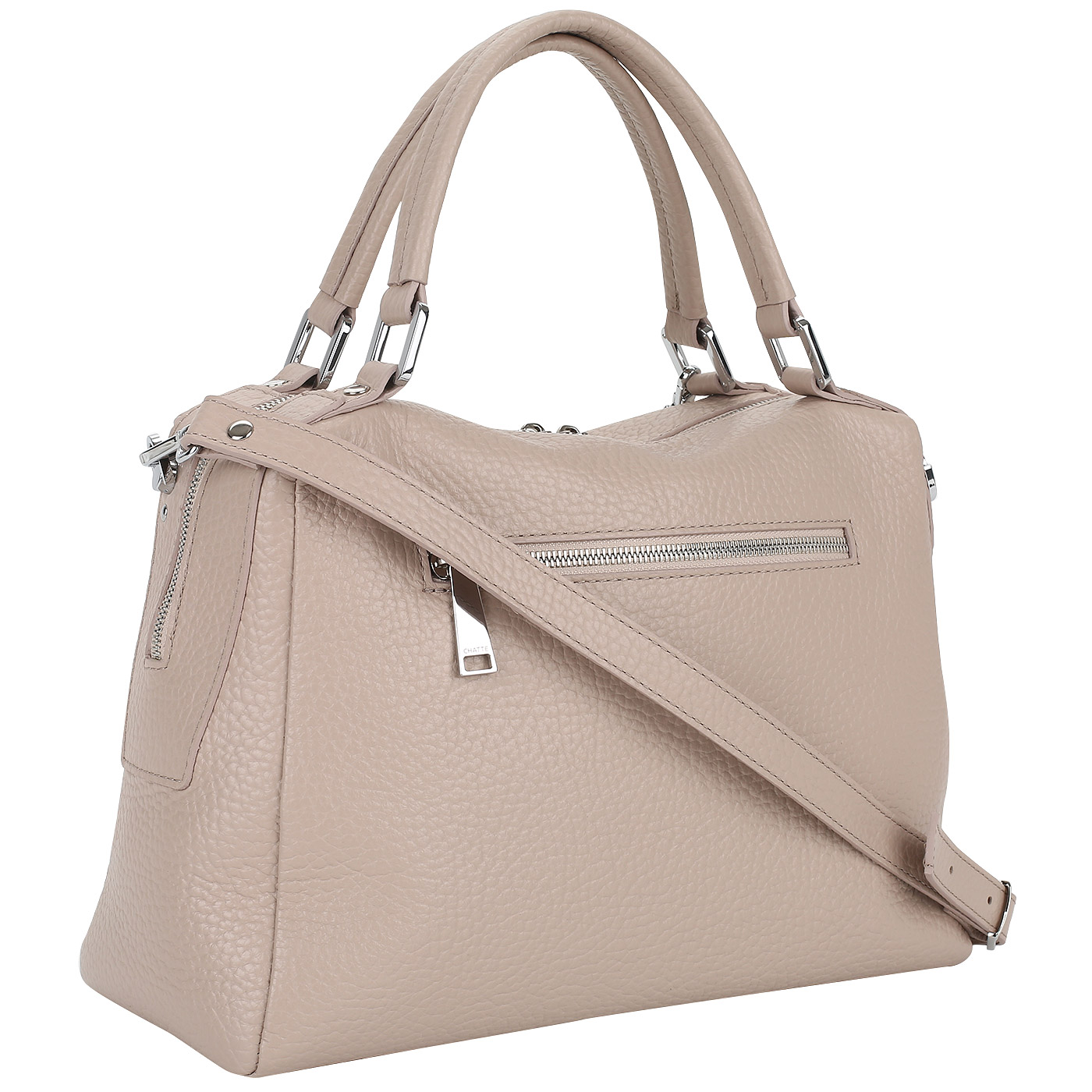 Кожаная сумка с плечевым ремешком Chatte 