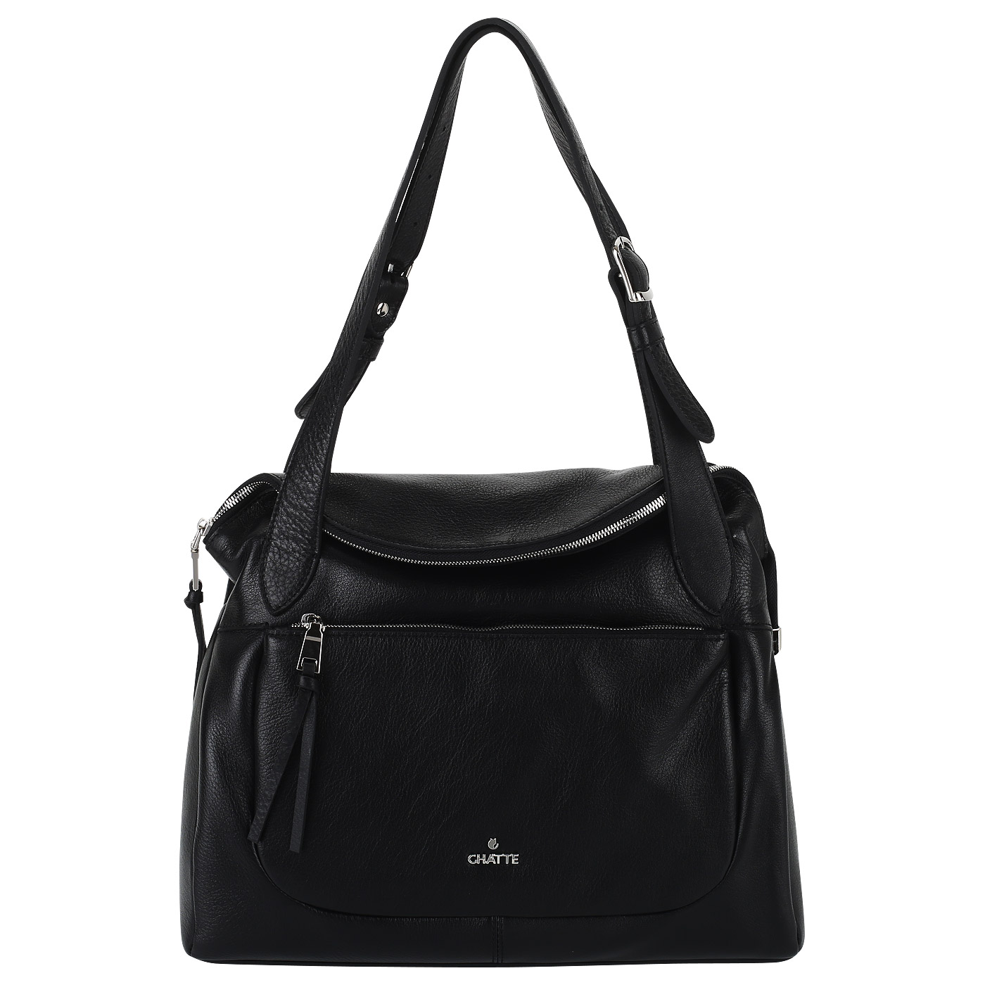 Chatte Вместительная кожаная сумка