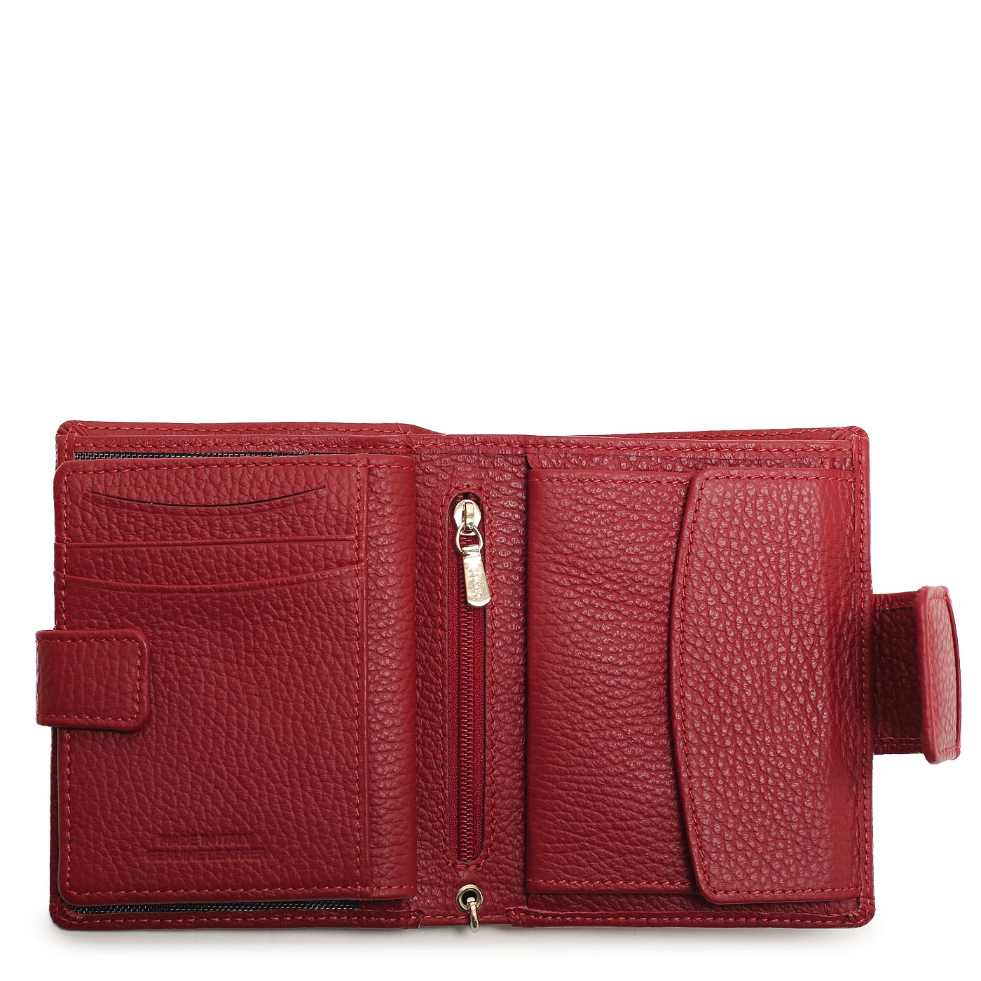 Кошелёк из зернистой кожи Chatte Amelie