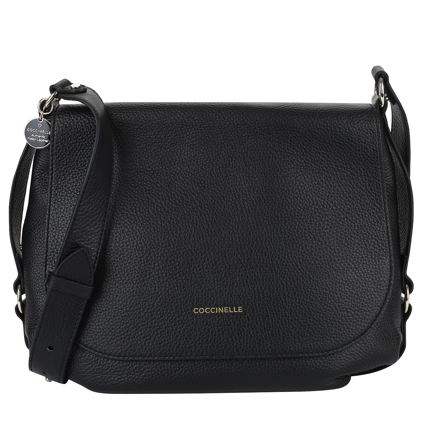 Coccinelle Сумка из черной кожи
