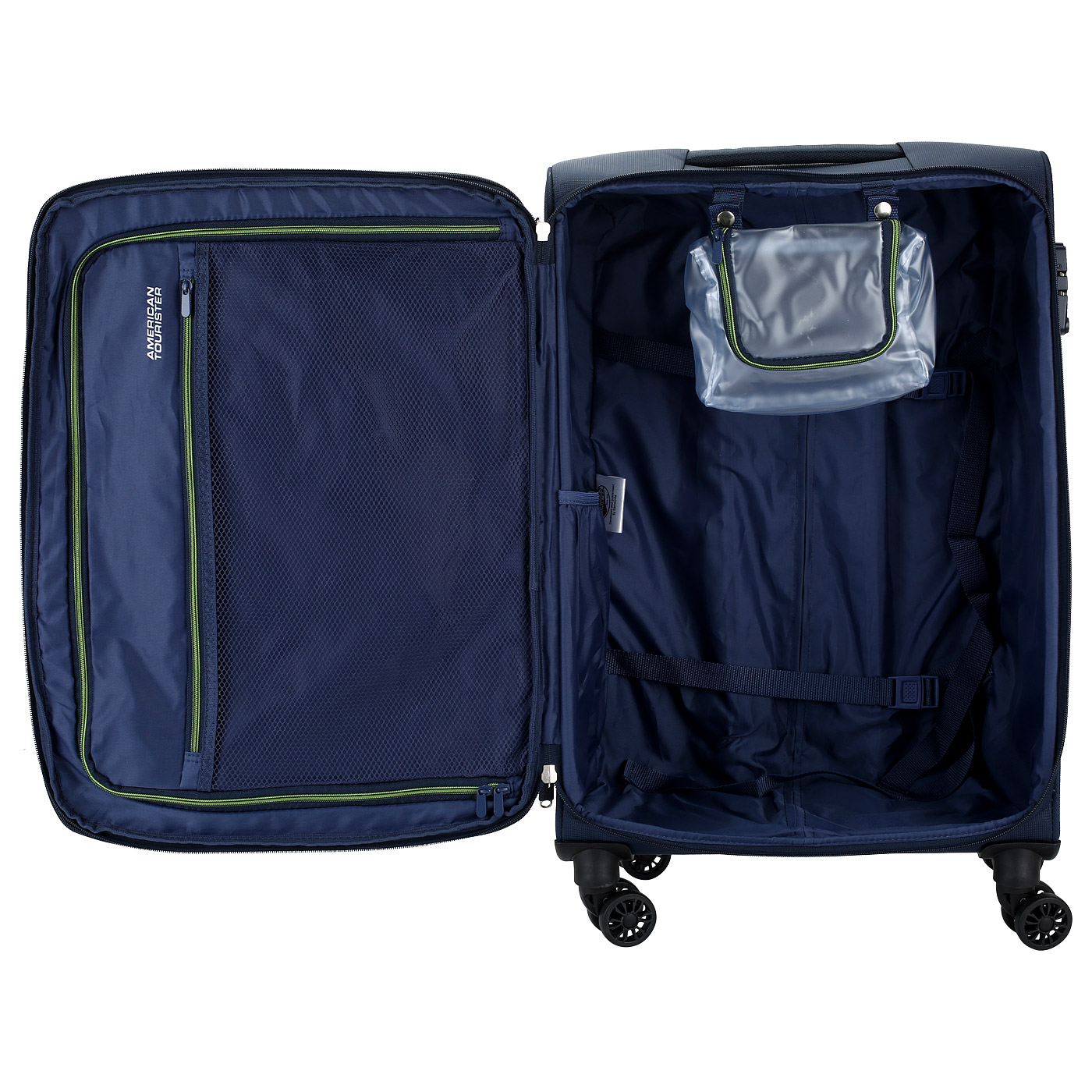 Чемодан средний M тканевый с кодовым замком American Tourister Oregon