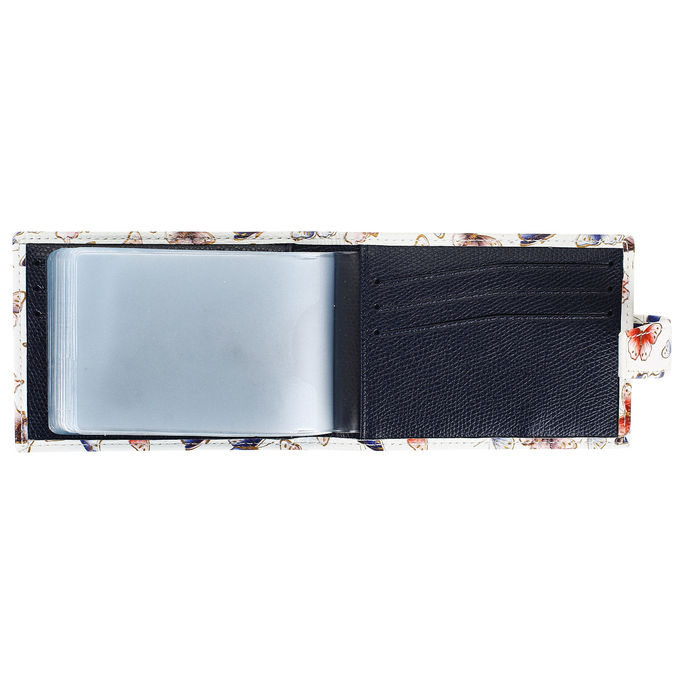 Компактная визитница на кнопке Aurelli Alma fantasia