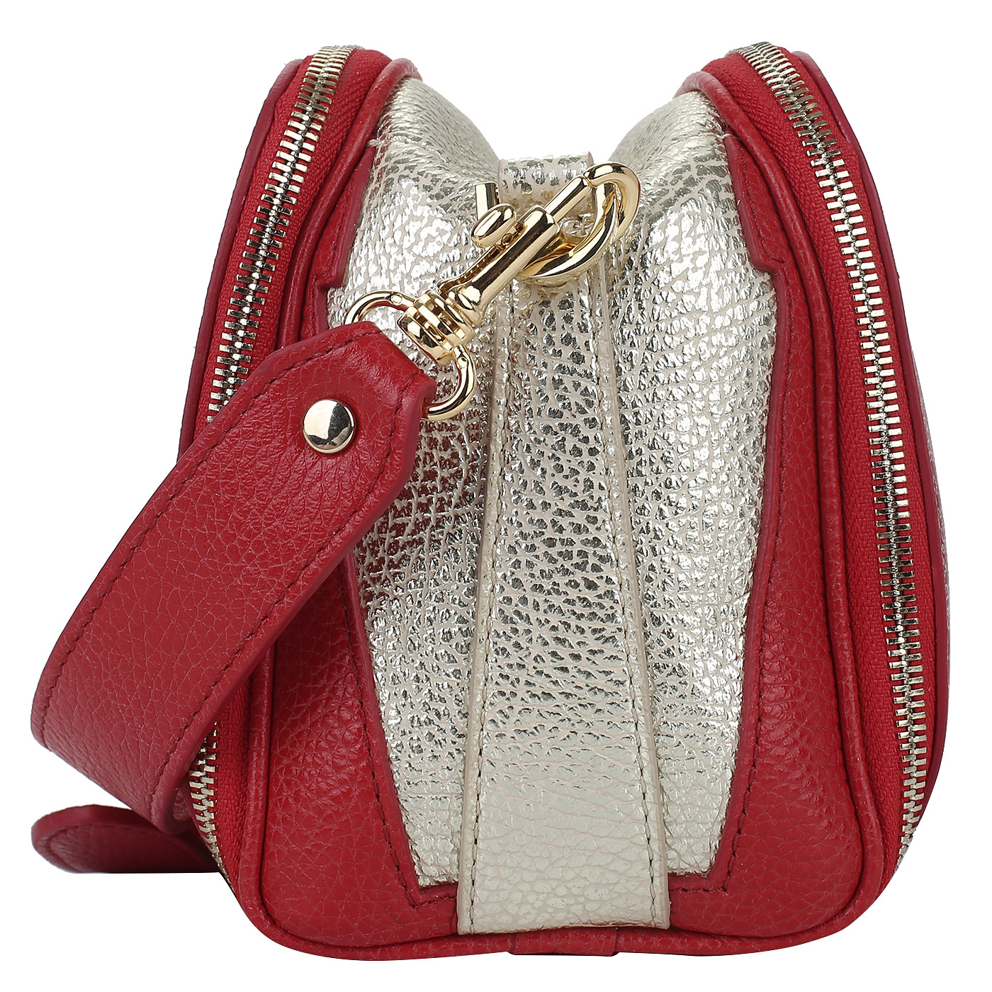 Сумка из кожи Gilda Tonelli Fior Niag Lux Niag Plat