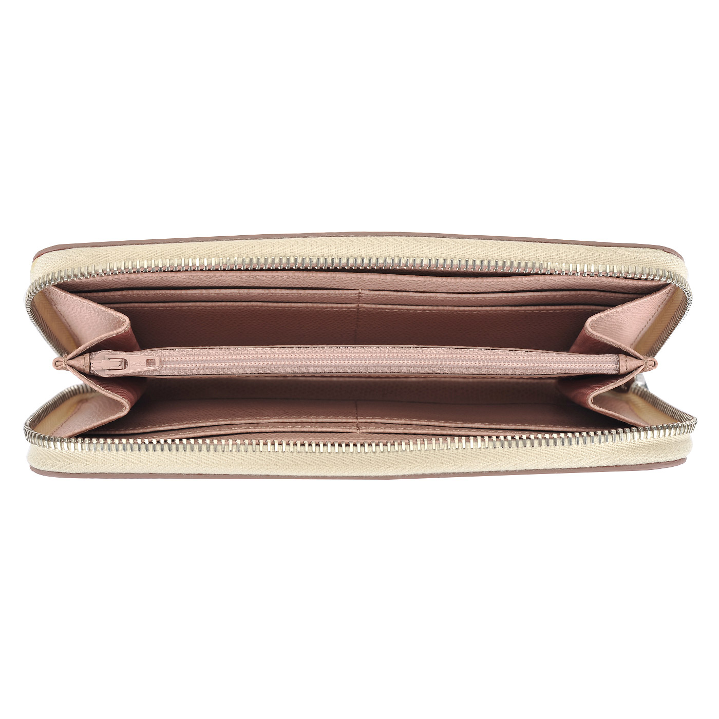 Женское кожаное портмоне на молнии Aurelli Alma fiore