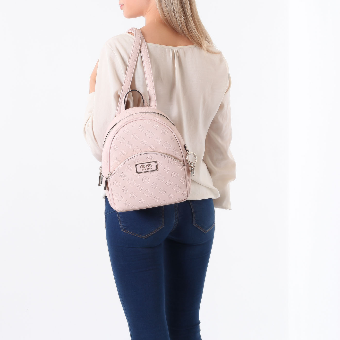 Рюкзак на молнии Guess Logo Love