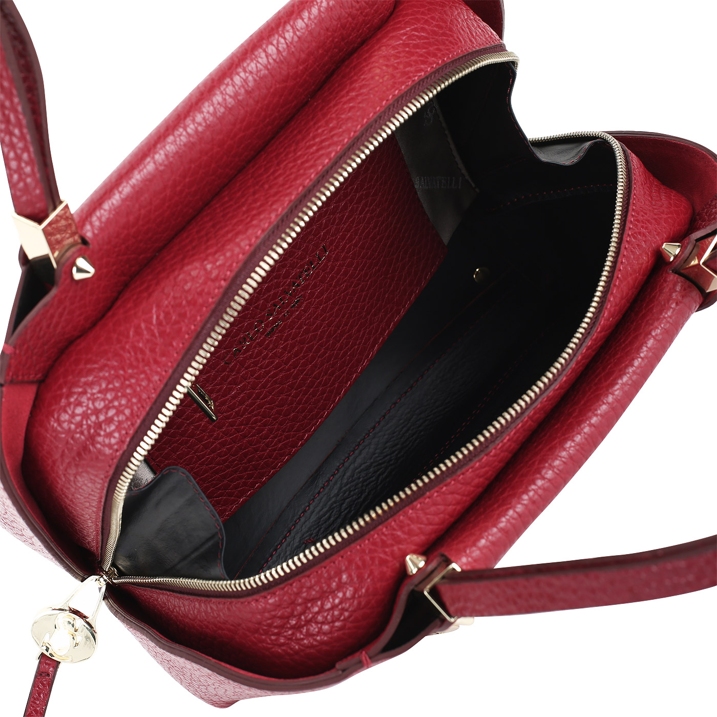 Сумка с двойной молнией Carlo Salvatelli Cervino