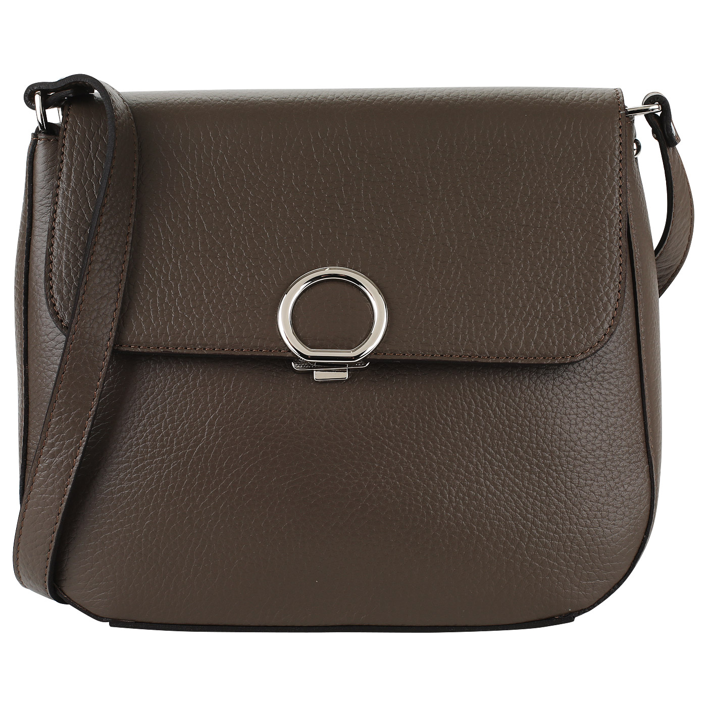 Chatte Кожаная сумка цвета олива