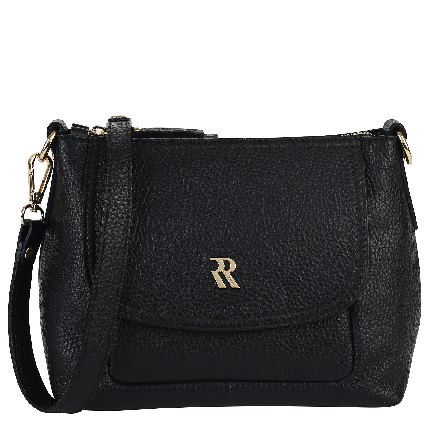 Bruno Rossi Кожаная сумка через плечо