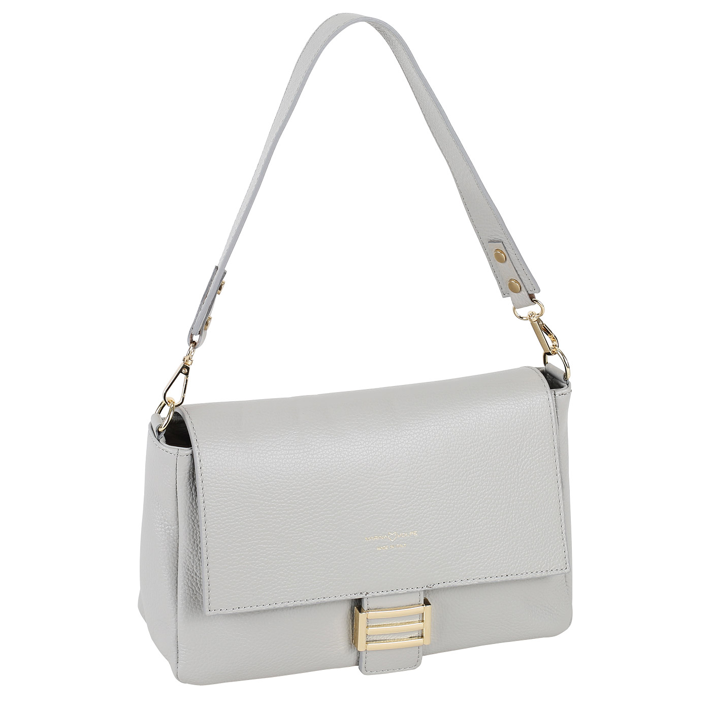 Кожаная сумка Marina Volpe Mia