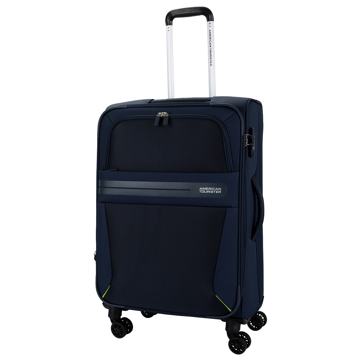 American Tourister Чемодан средний M тканевый с кодовым замком