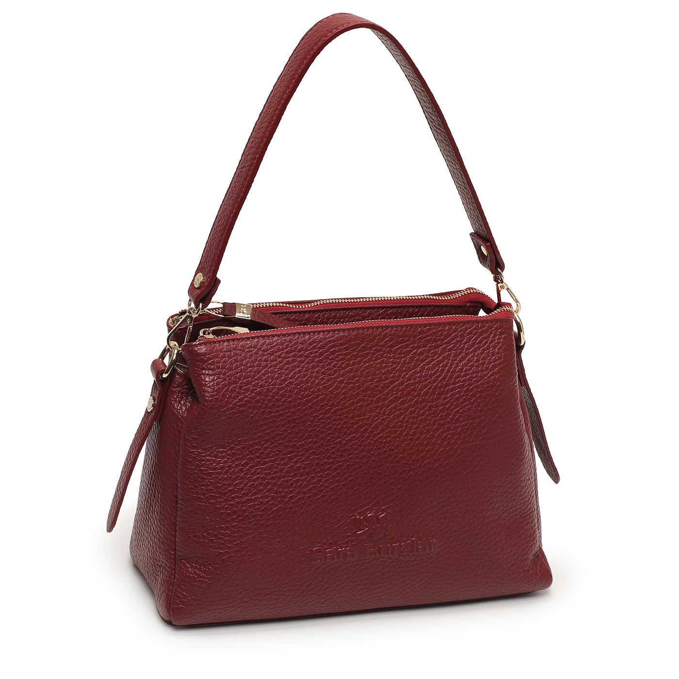 Кожаная сумка Sara Burglar Amelia Safari