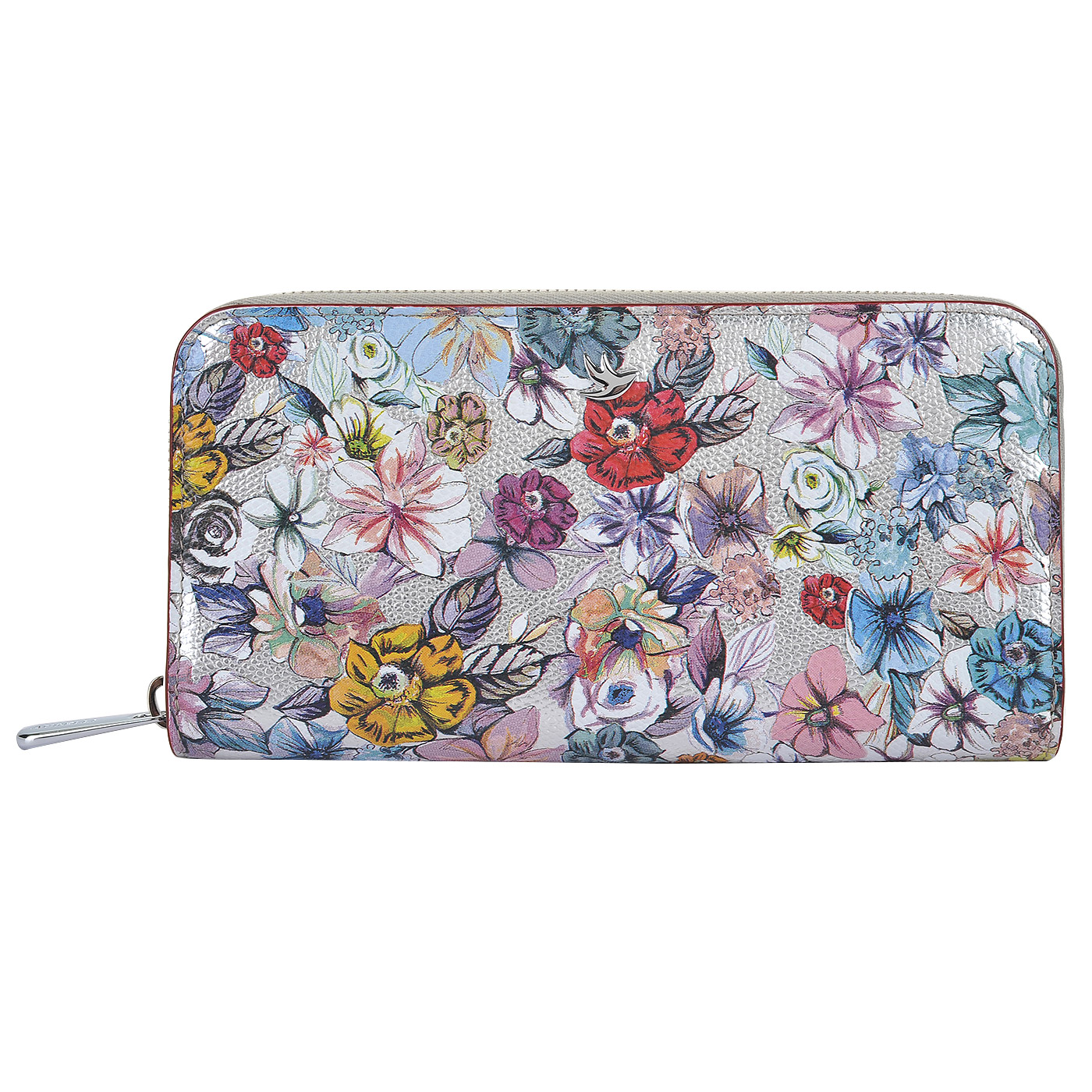 Aurelli Женское кожаное портмоне с принтом