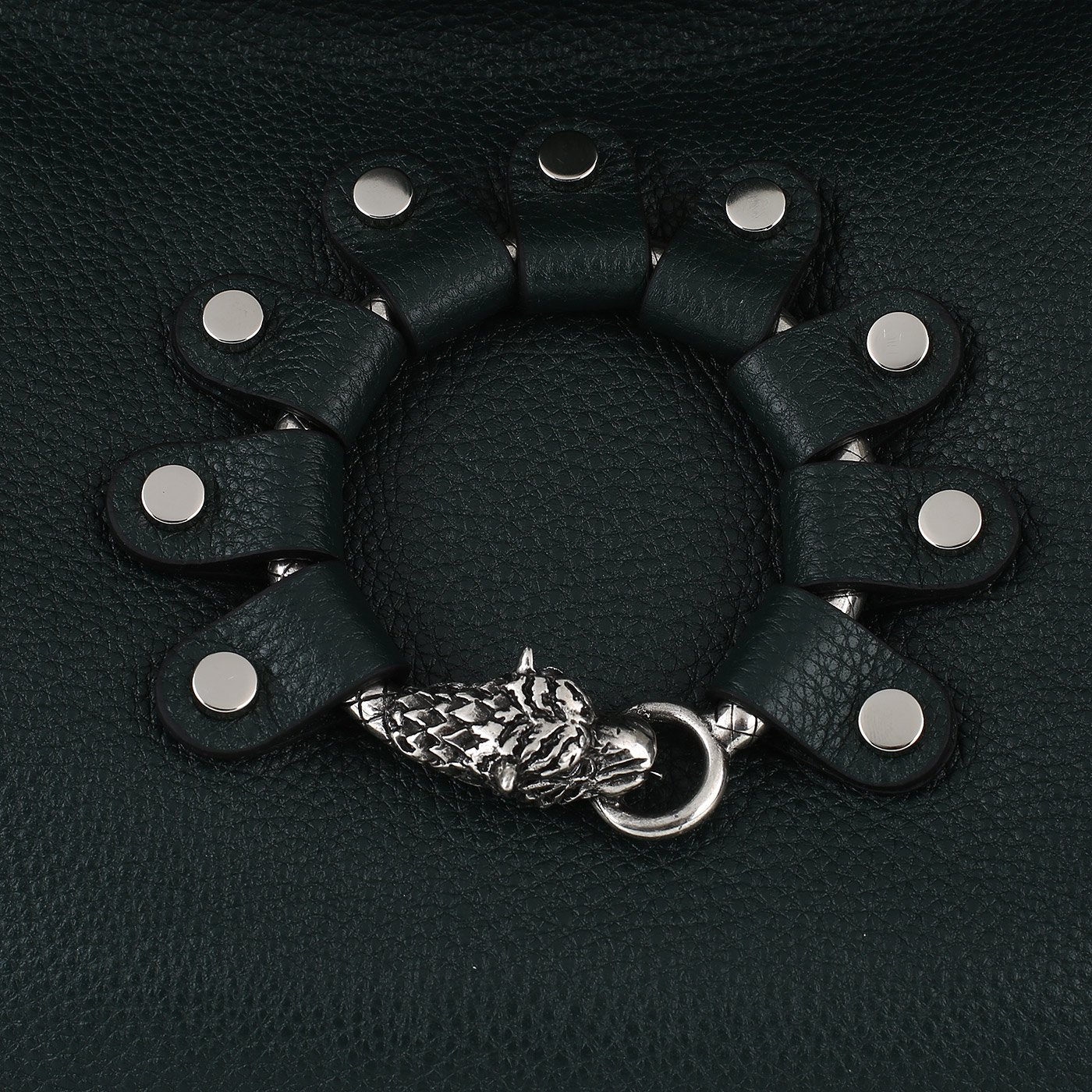 Кожаная сумка с двумя отделами Chatte 