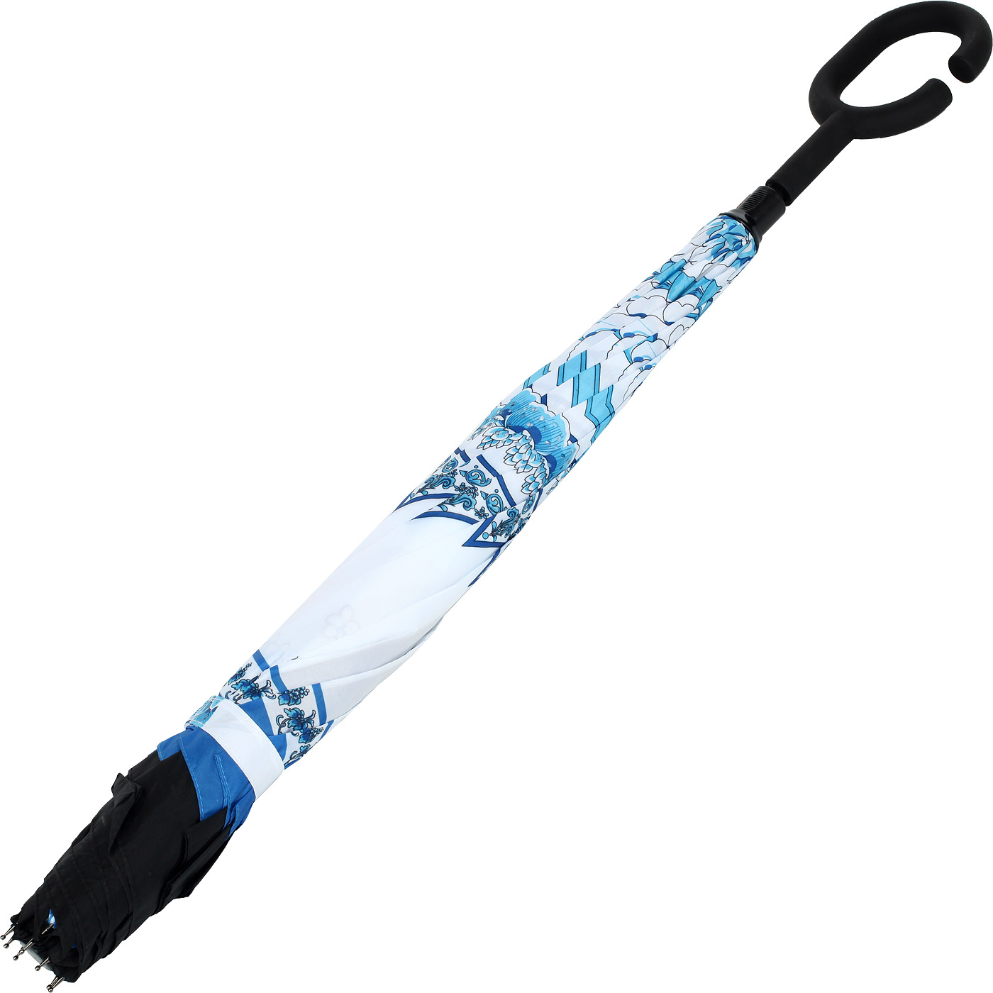 Зонт обратного сложения Raindrops 