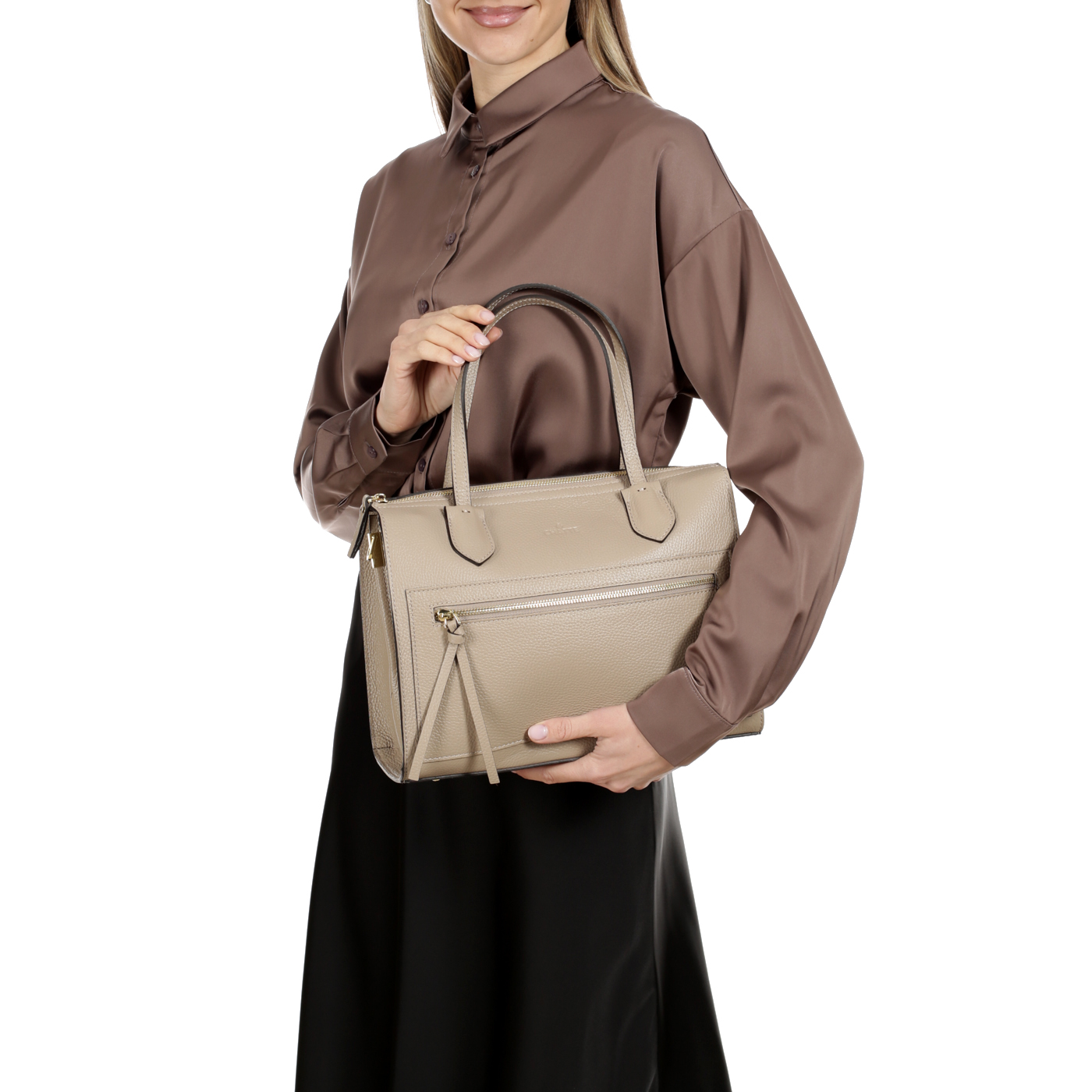 Кожаная сумка Chatte Marseille