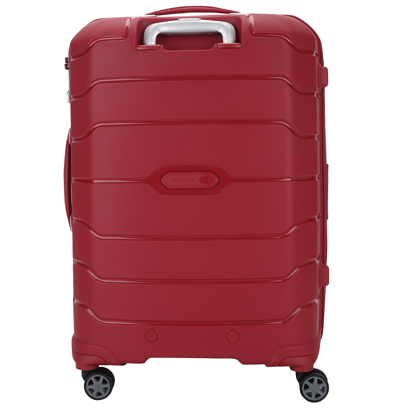 Чемодан средний M из полипропилена с кодовым замком Samsonite Flux