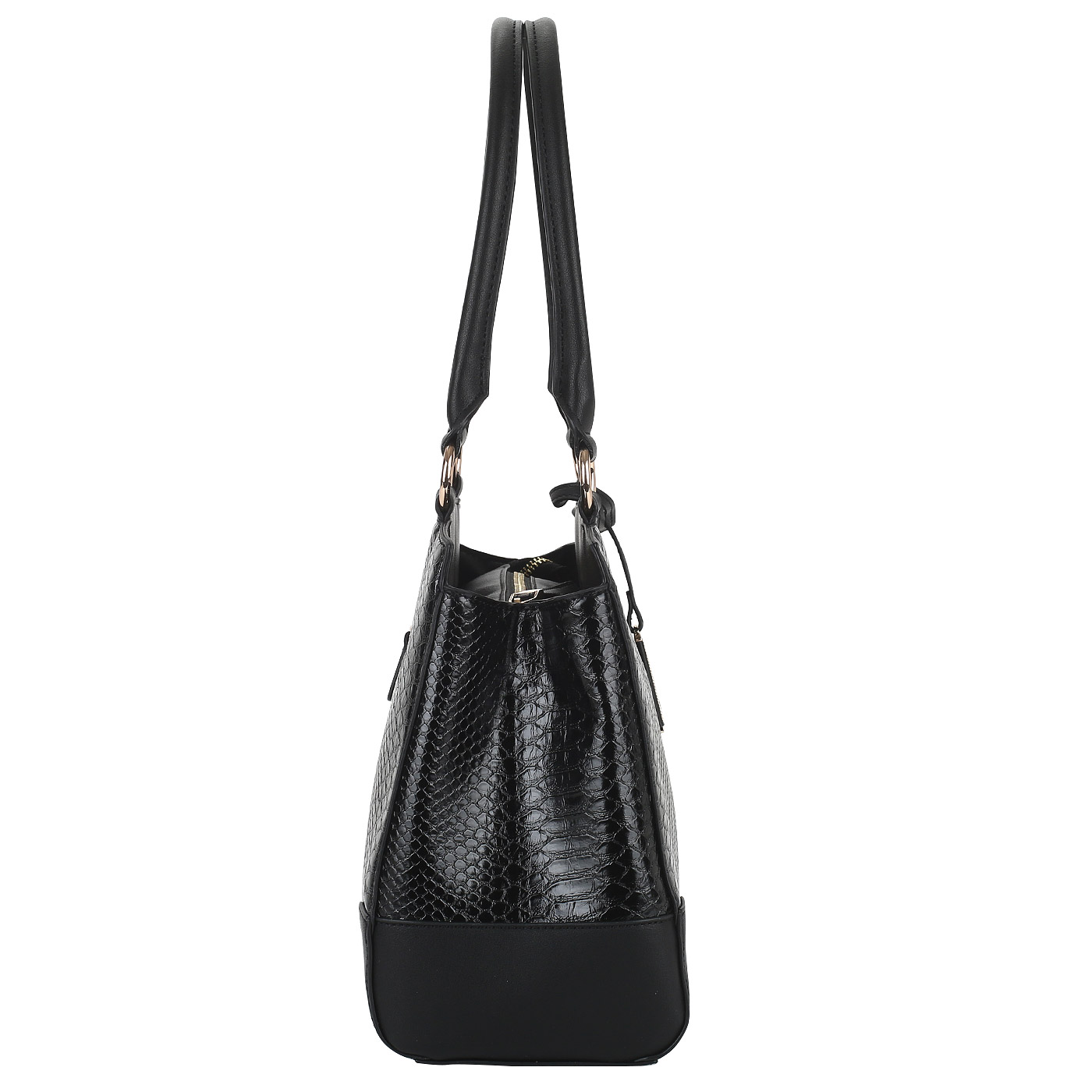 Черная комбинированная сумка Picard Snappy