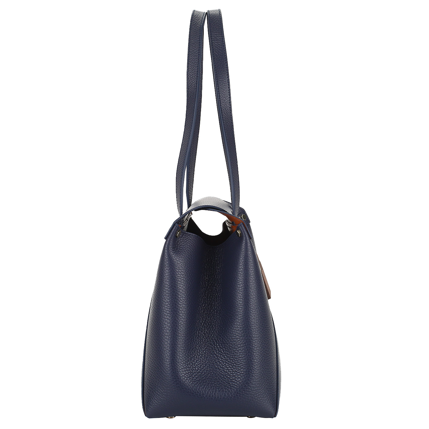 Кожаная сумка с откидным клапаном Gironacci 