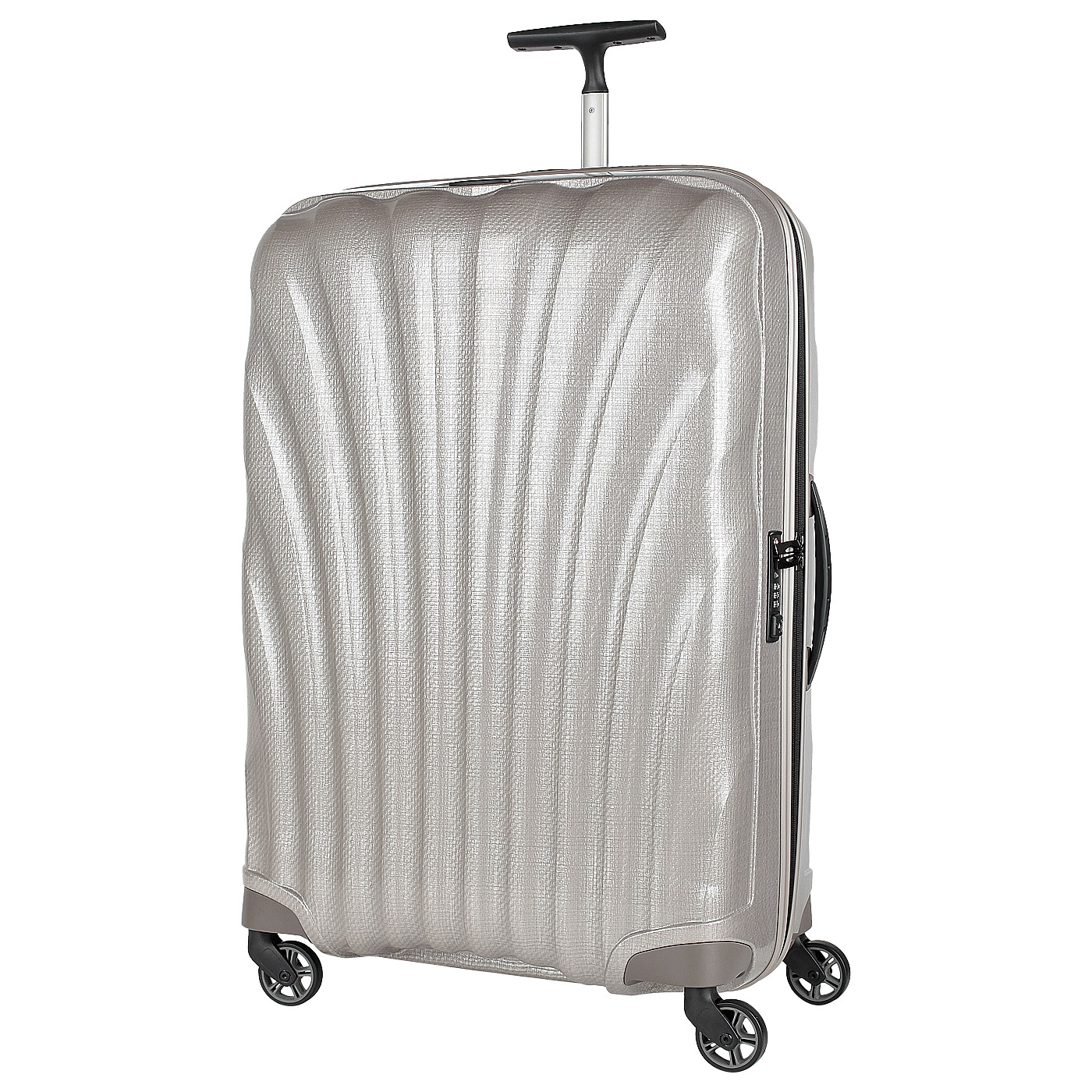 Samsonite Чемодан большой L из материала Curv с кодовым замком
