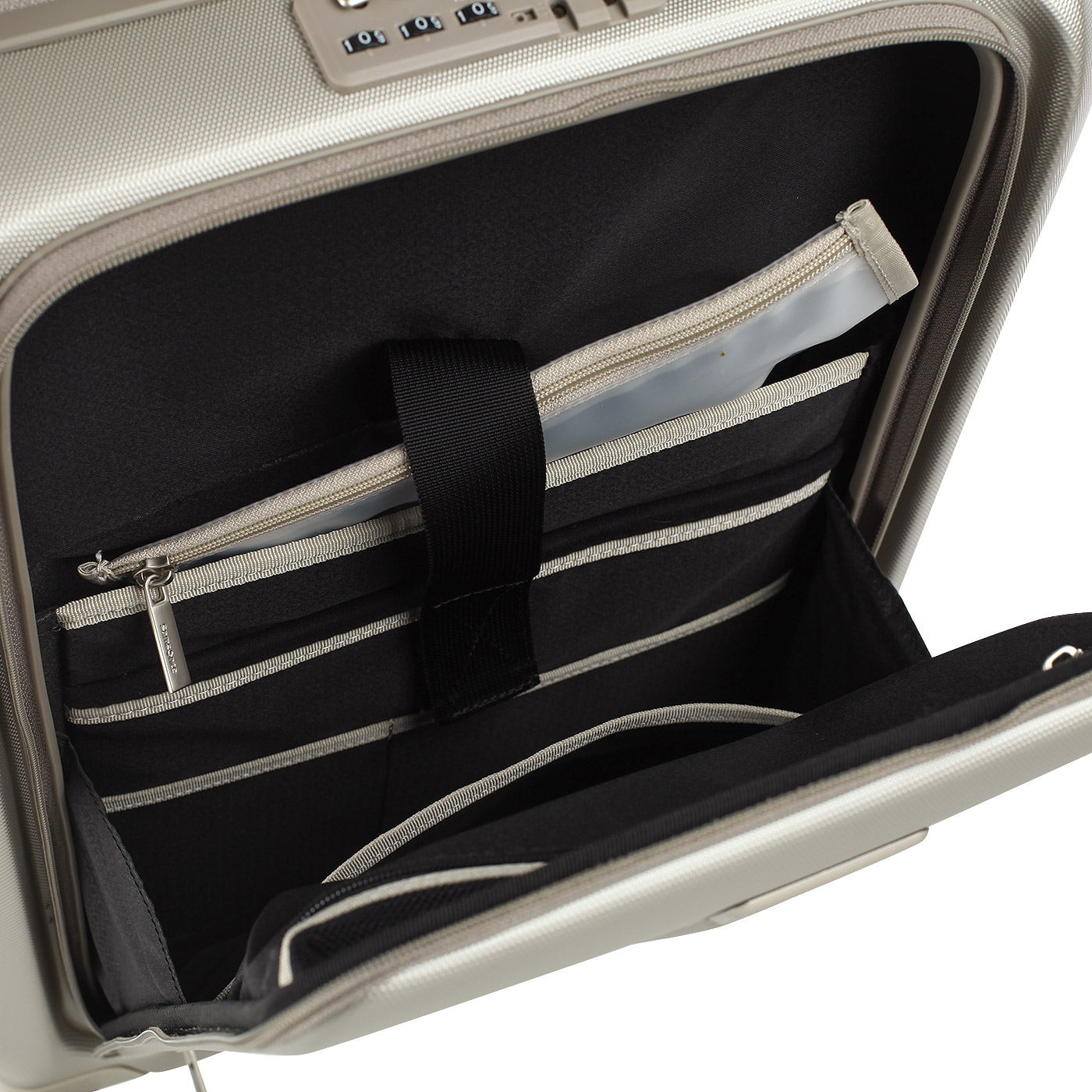 Чемодан маленький S из поликарбоната с кодовым замком Samsonite Prodigy