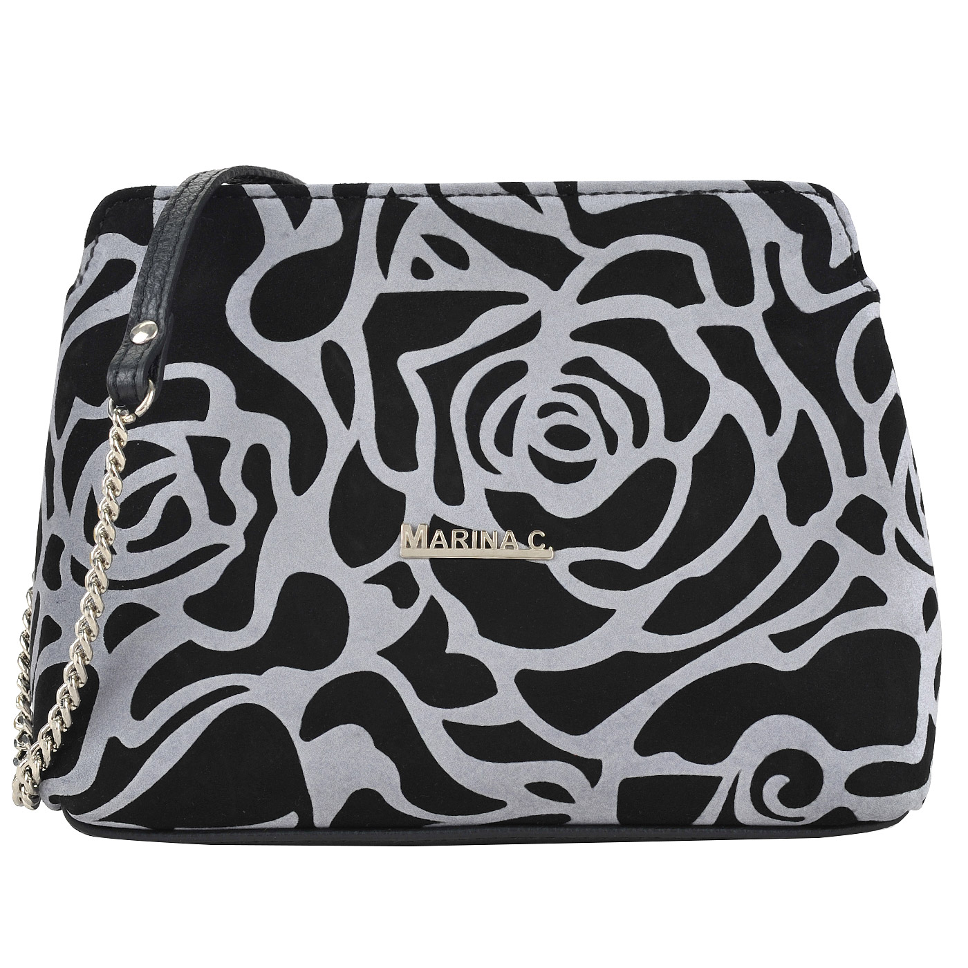 Marina Creazioni Маленькая кожаная сумка через плечо