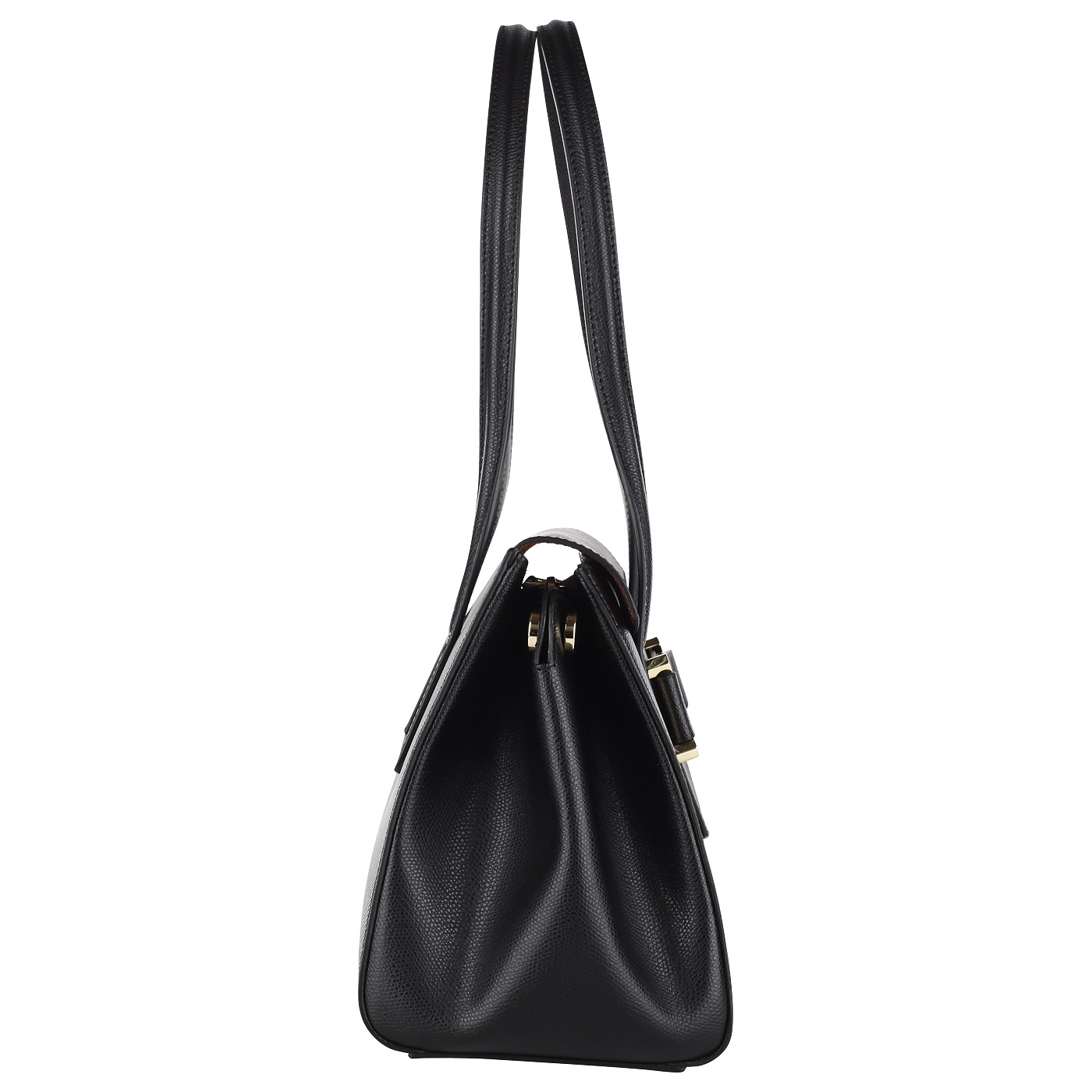 Кожаная сумка с откидным клапаном Carlo Salvatelli Lord