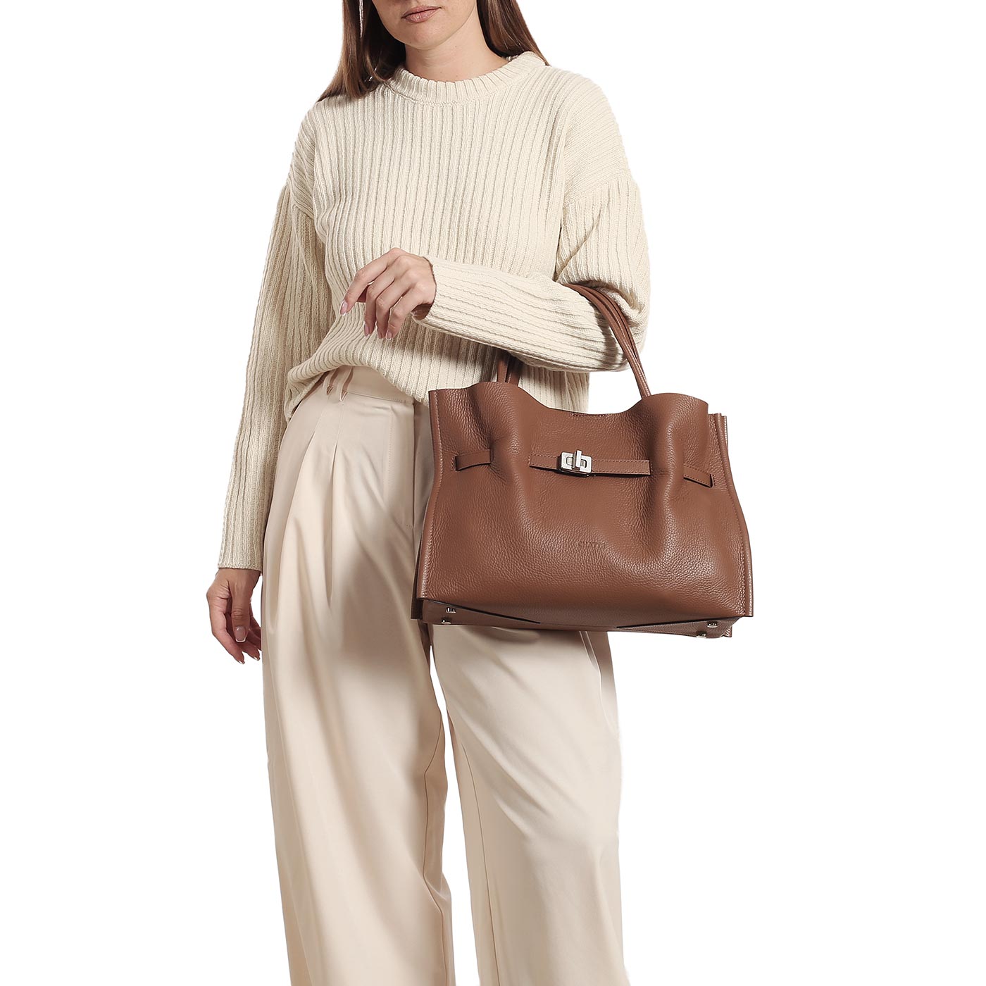 Кожаная сумка Chatte Marseille