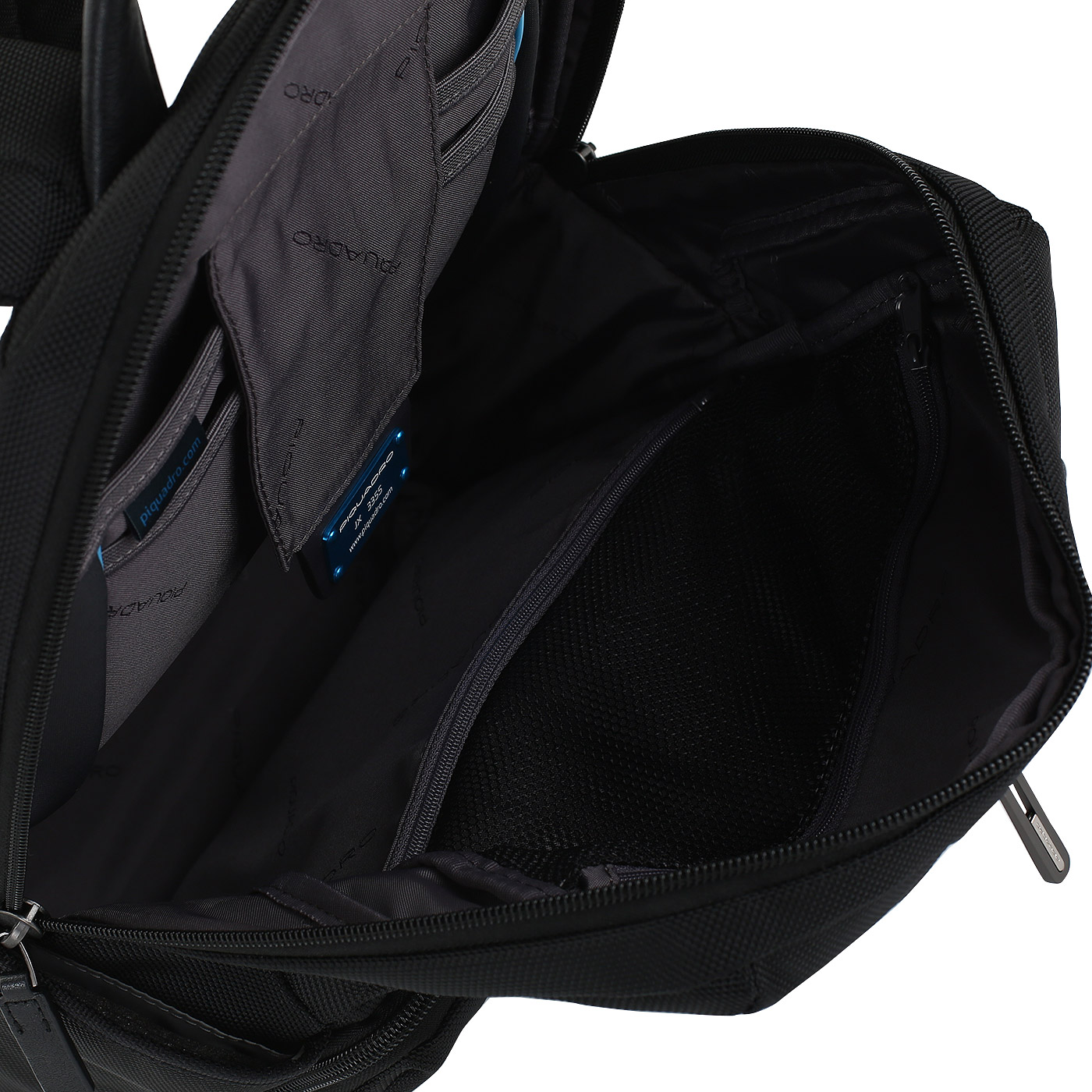 Черный рюкзак Piquadro Brief